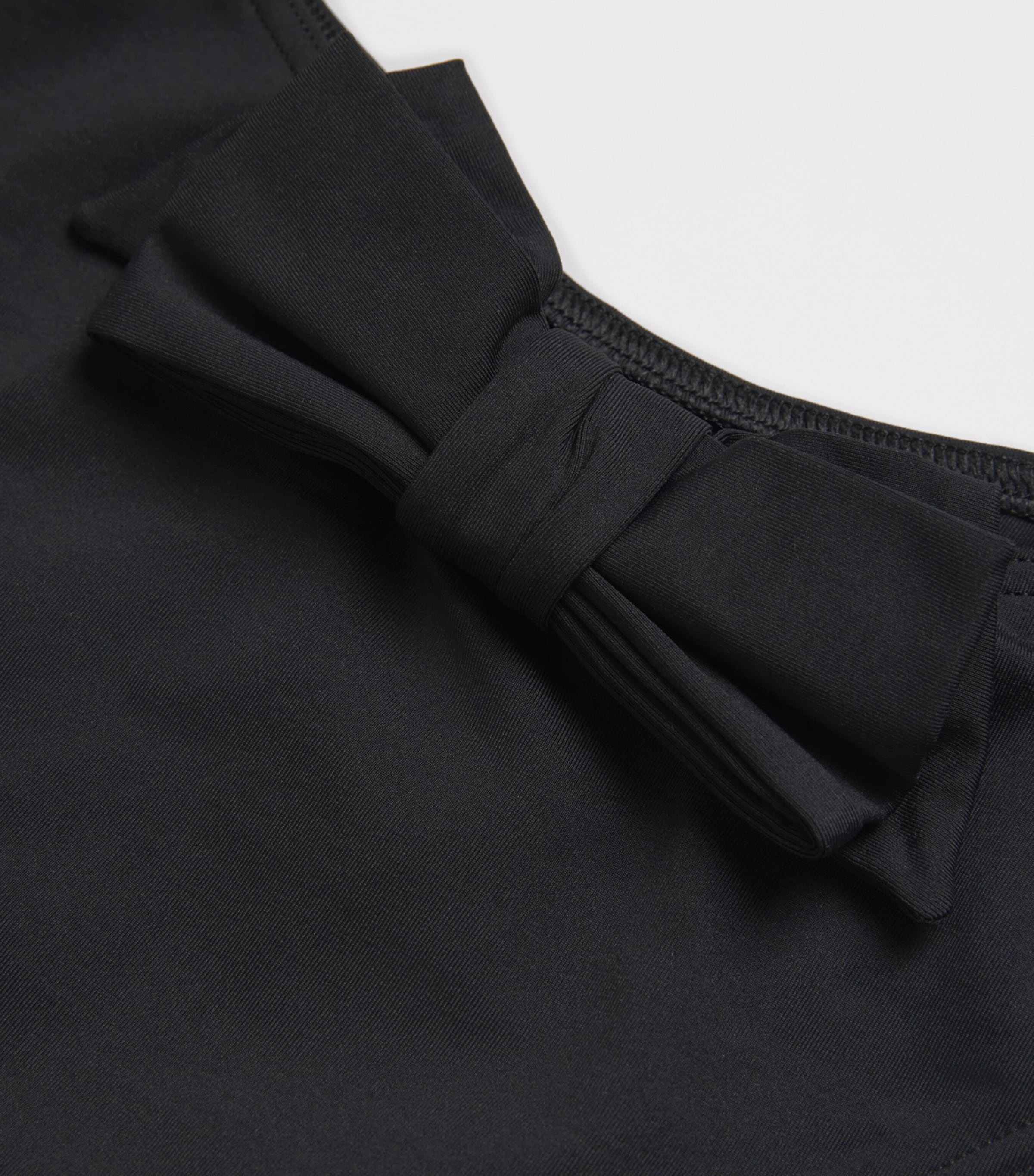 Bow-Detail Bikini Bottoms NOIR Image 4