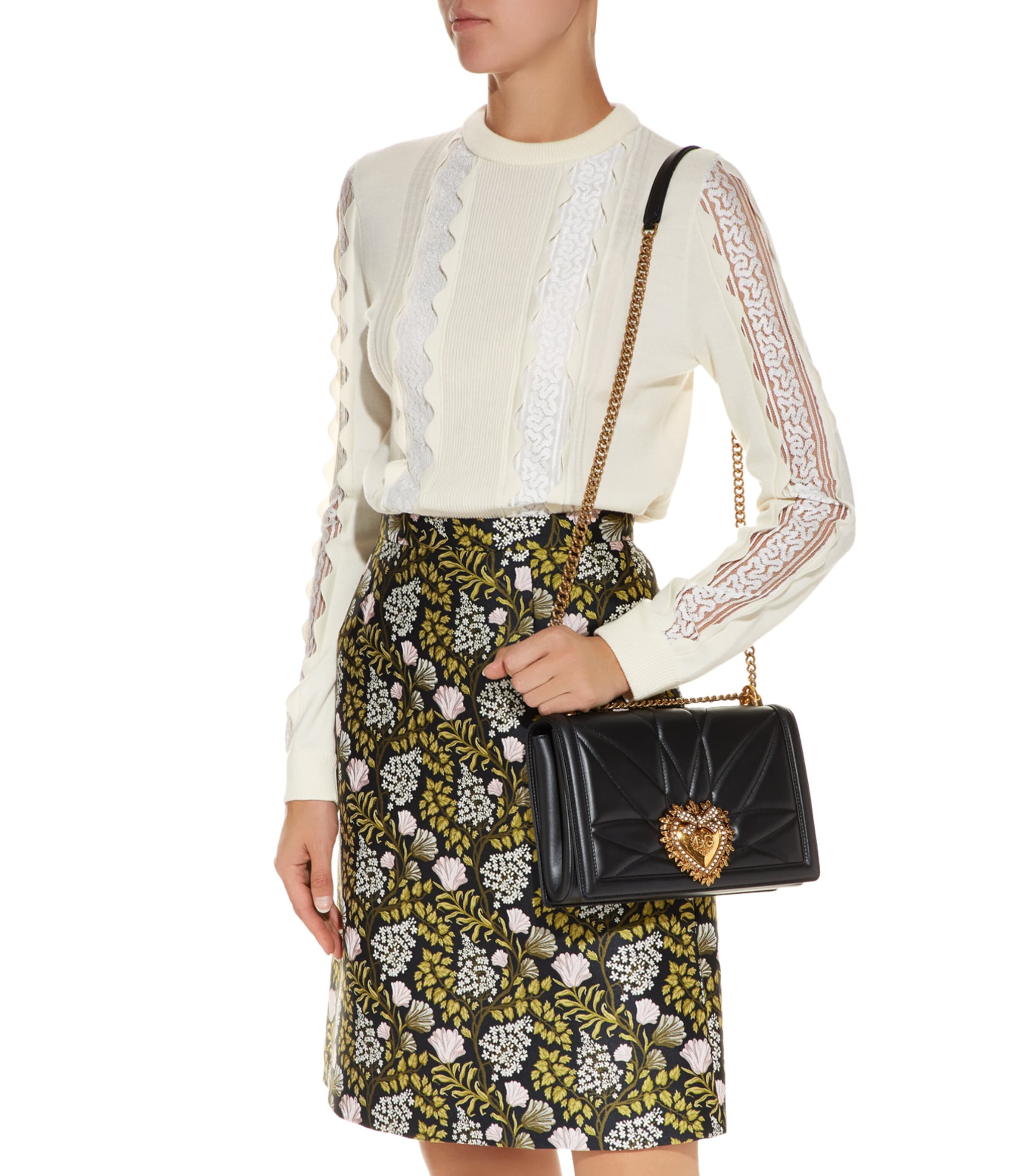 Large Devotion Cross-Body Bag 80999-BLACK Image 2