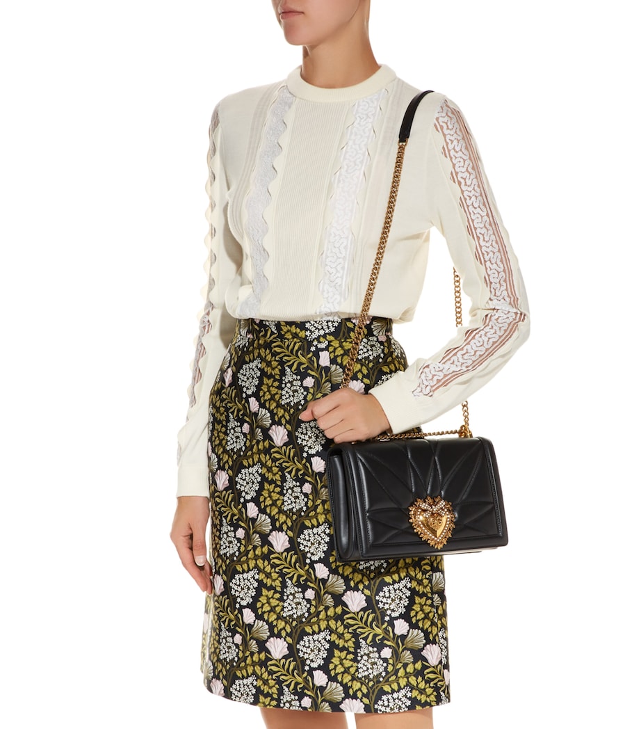 Large Devotion Cross-Body Bag 80999-BLACK Image 2