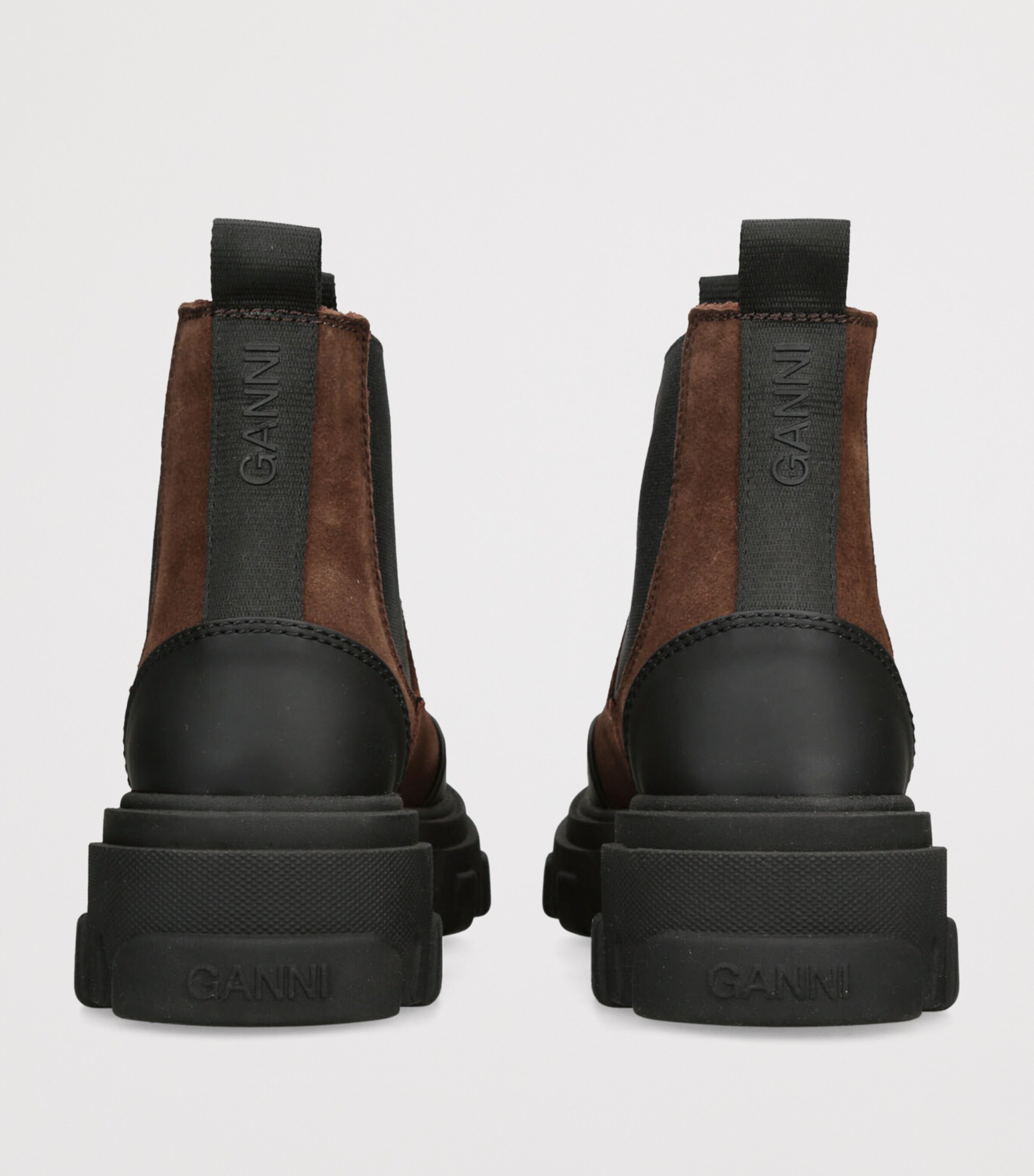 GANNI Pelinova Low Chealsea Boots 40 Brown Image 2