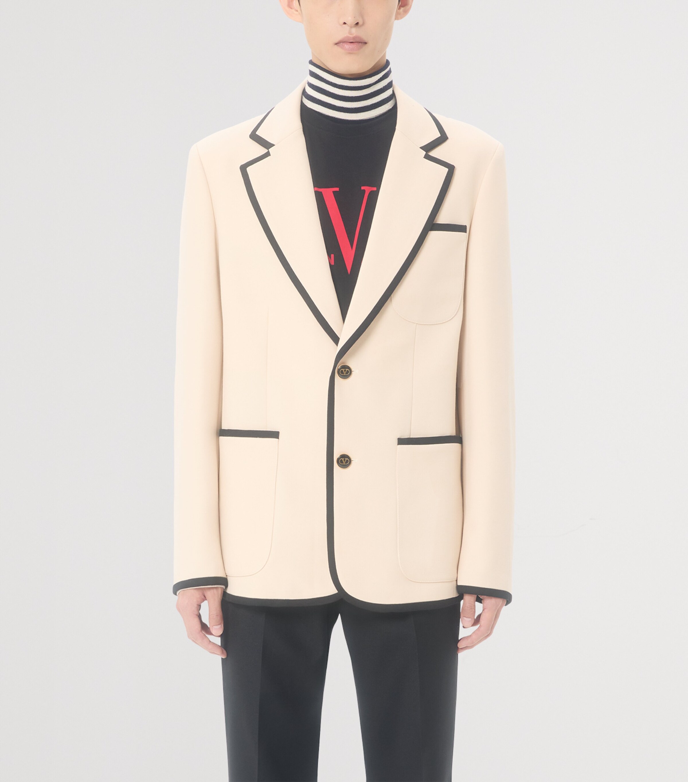 Virgin Wool Blazer 581 Image 2