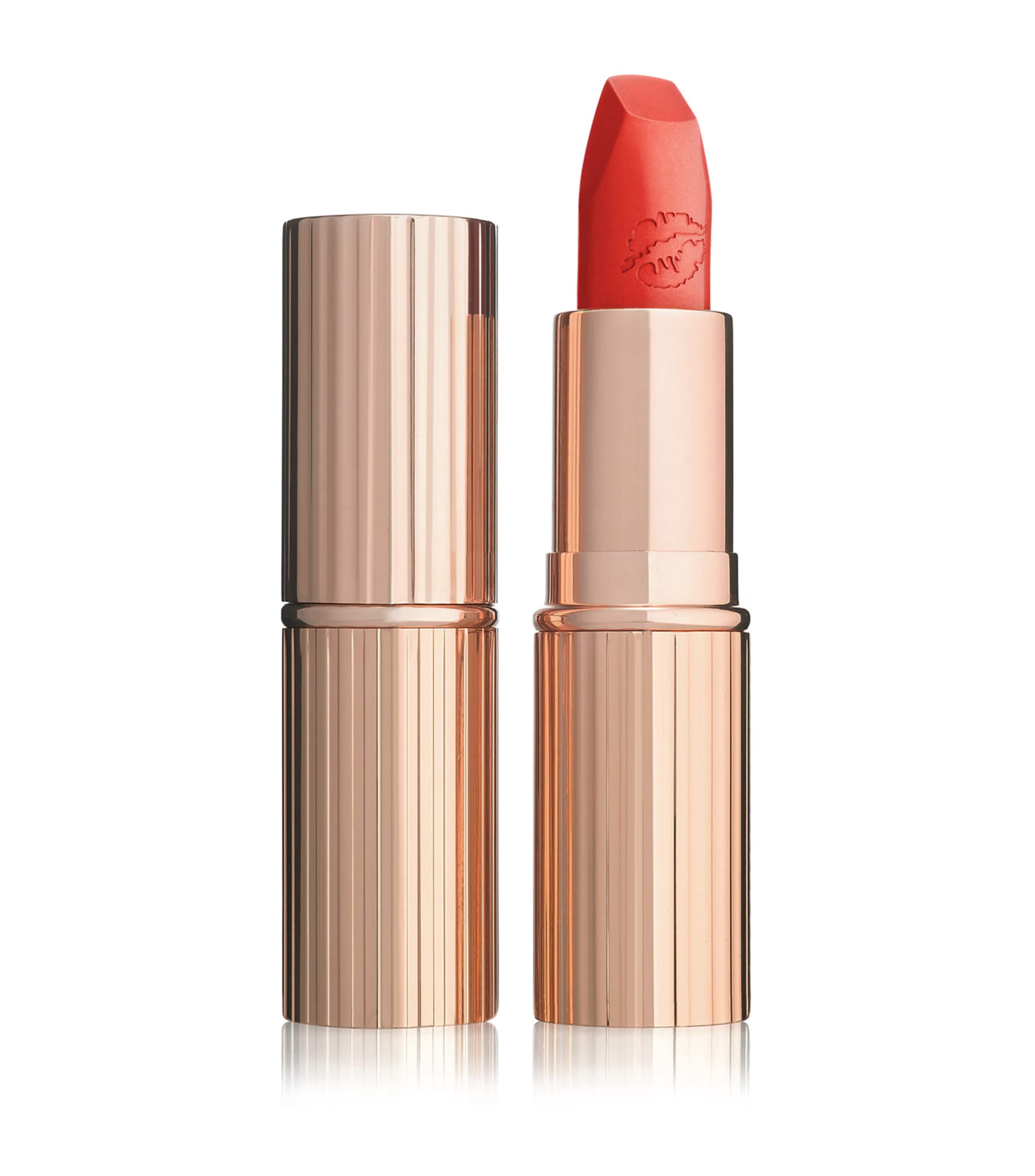 Shop Charlotte Tilbury Hot Lips Lipstick In Red