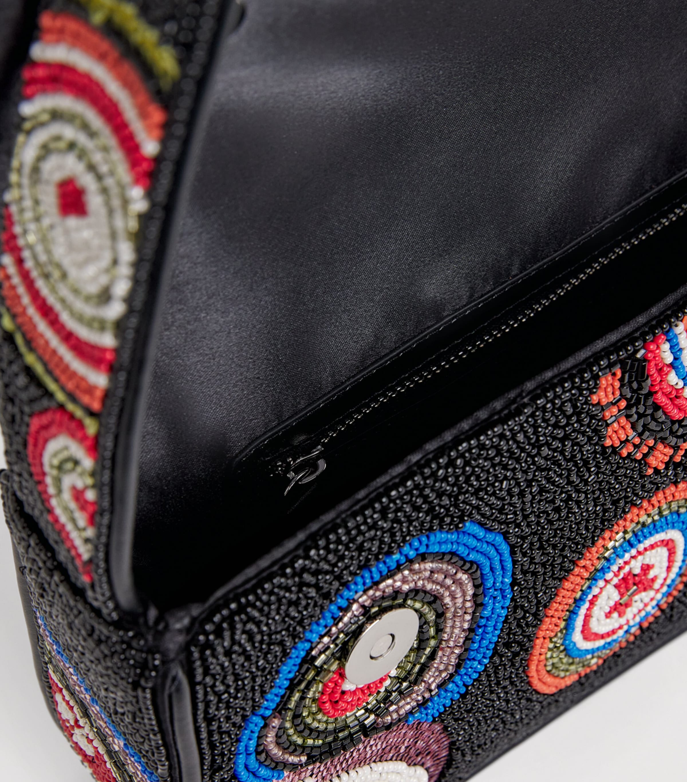 STAUD Beaded Tommy Shoulder Bag Millefiore Image 5