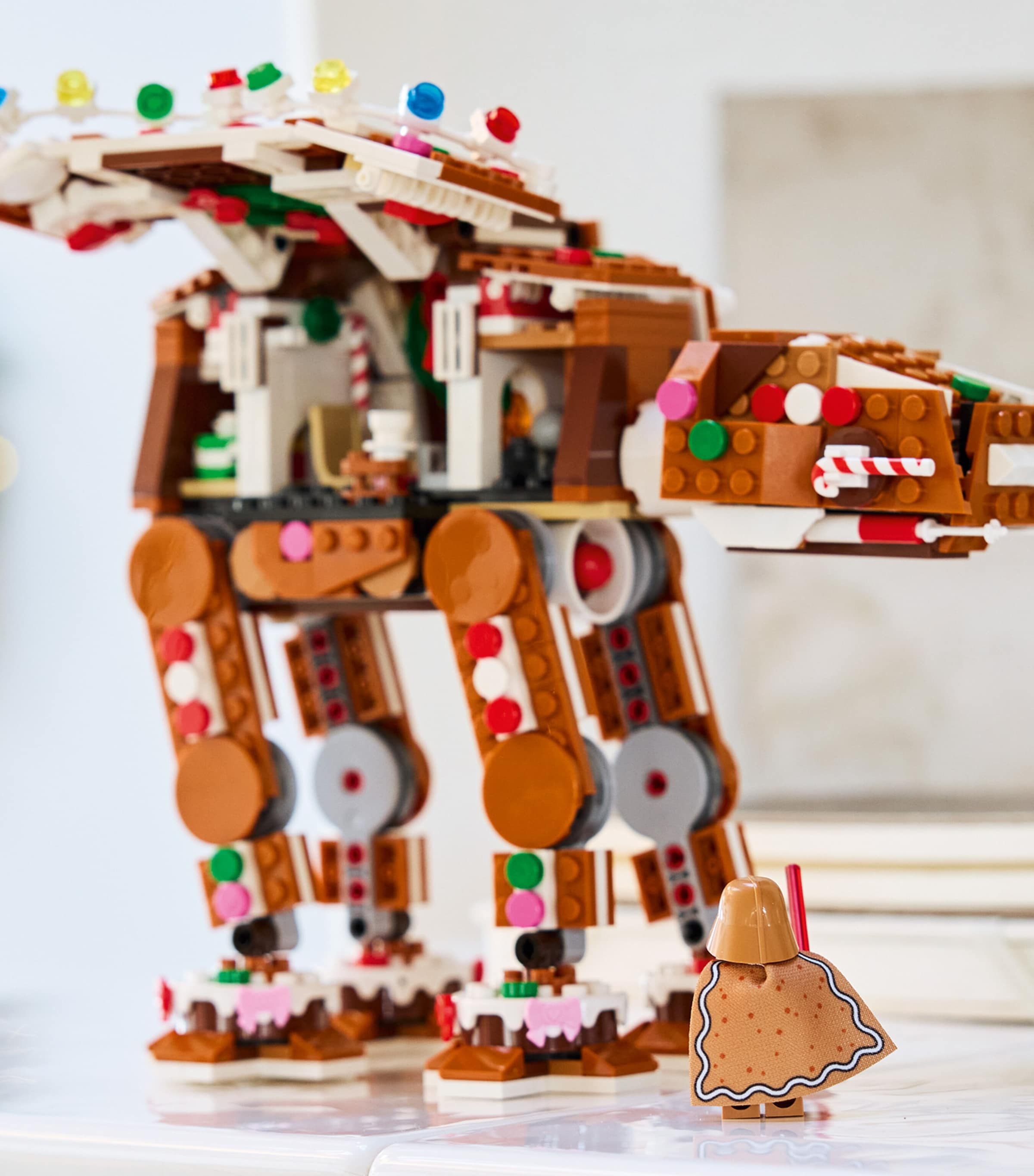 Lego Star Wars Gingerbread AT-AT Walker Building Set 40806 Image 4
