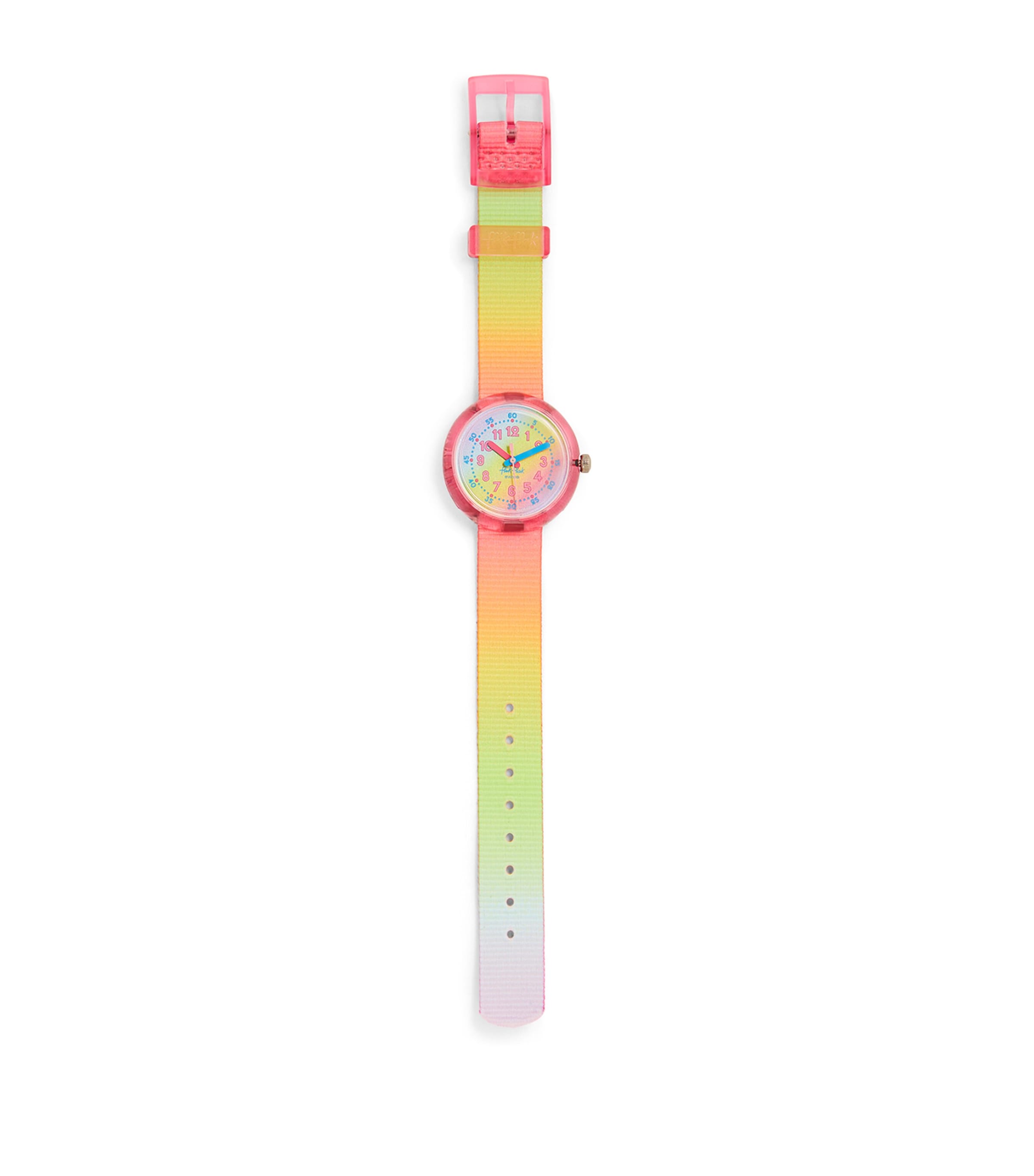 Flik Flak Kids' Shades Of Rainbow Watch In Yellow