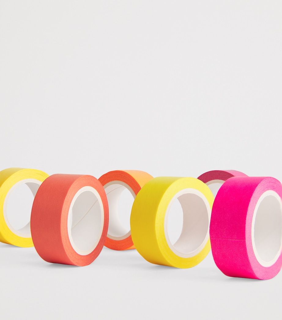 Coloured Tape (Set of 6) PINK Image 2