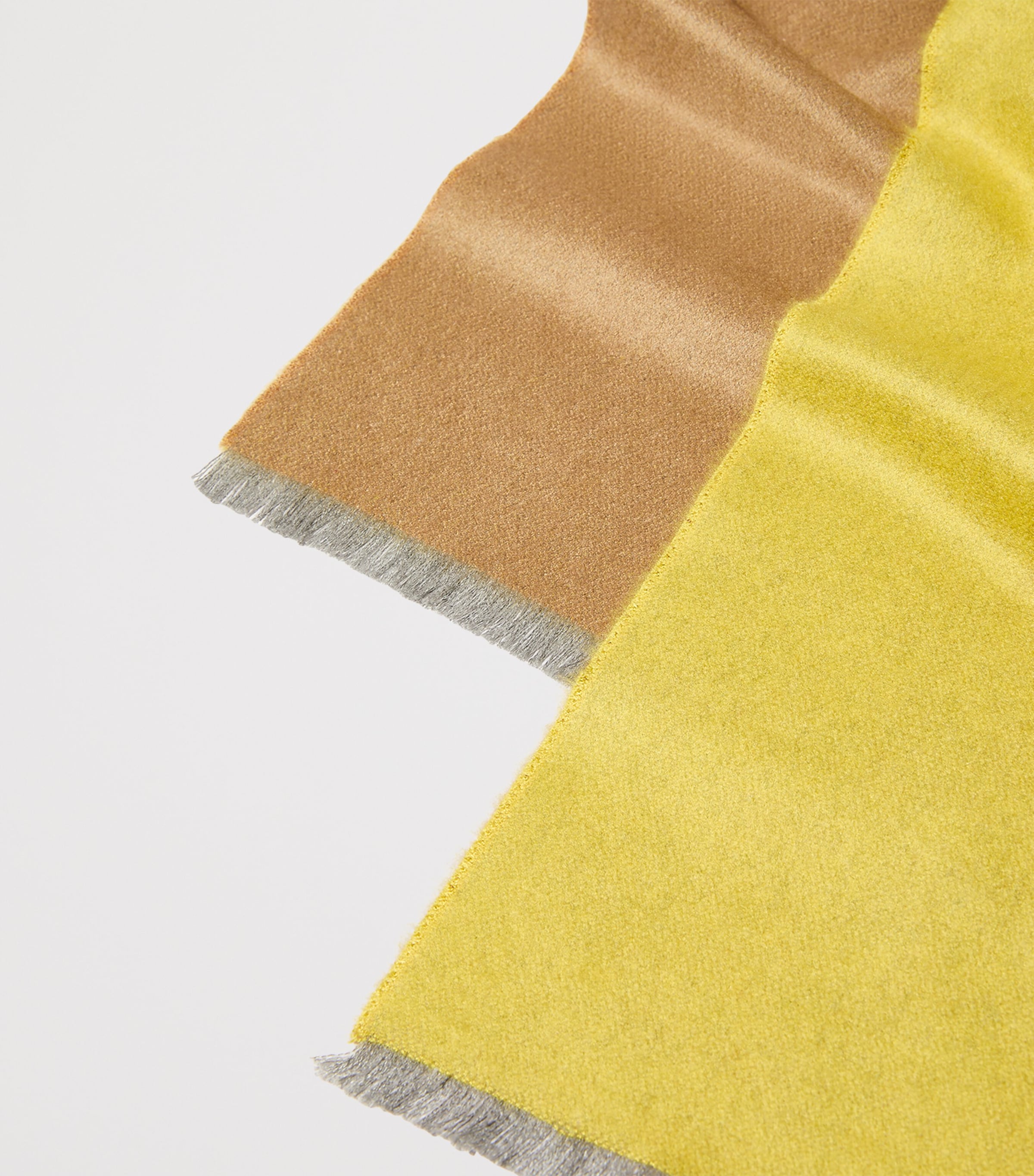 MAX&Co. Reversible Colour Block Scarf Yellow Image 3