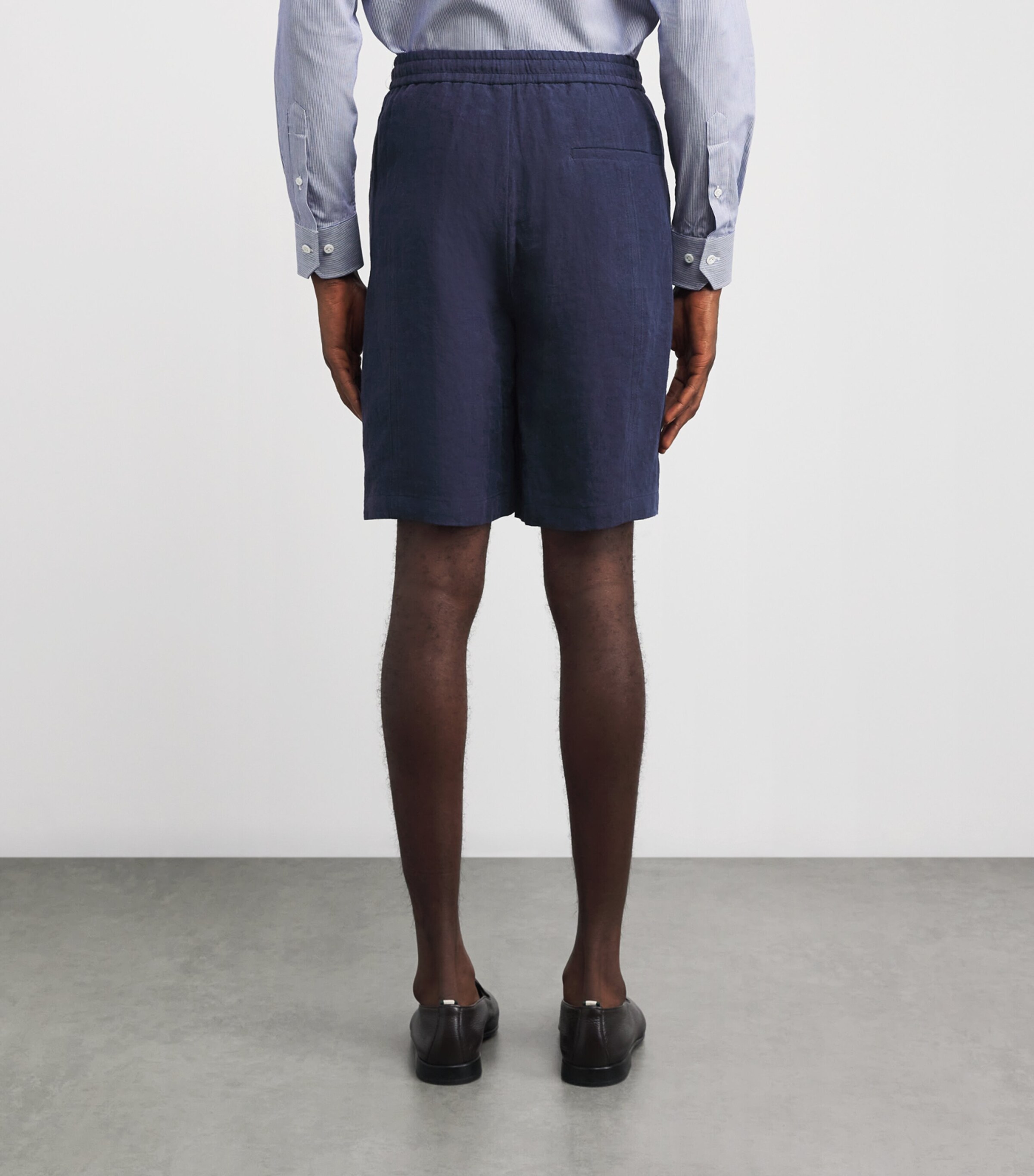 Linen Bermuda Shorts 920 Image 4