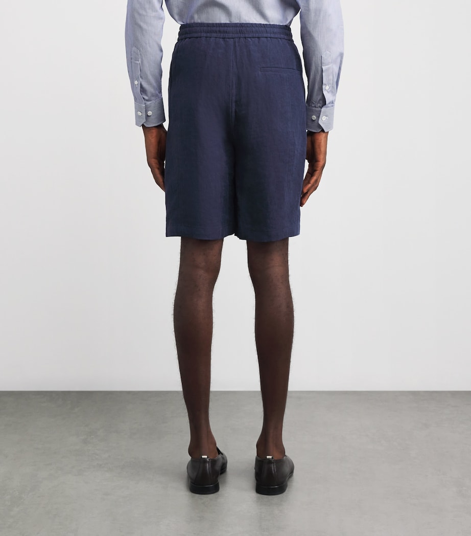 Linen Bermuda Shorts 920 Image 4