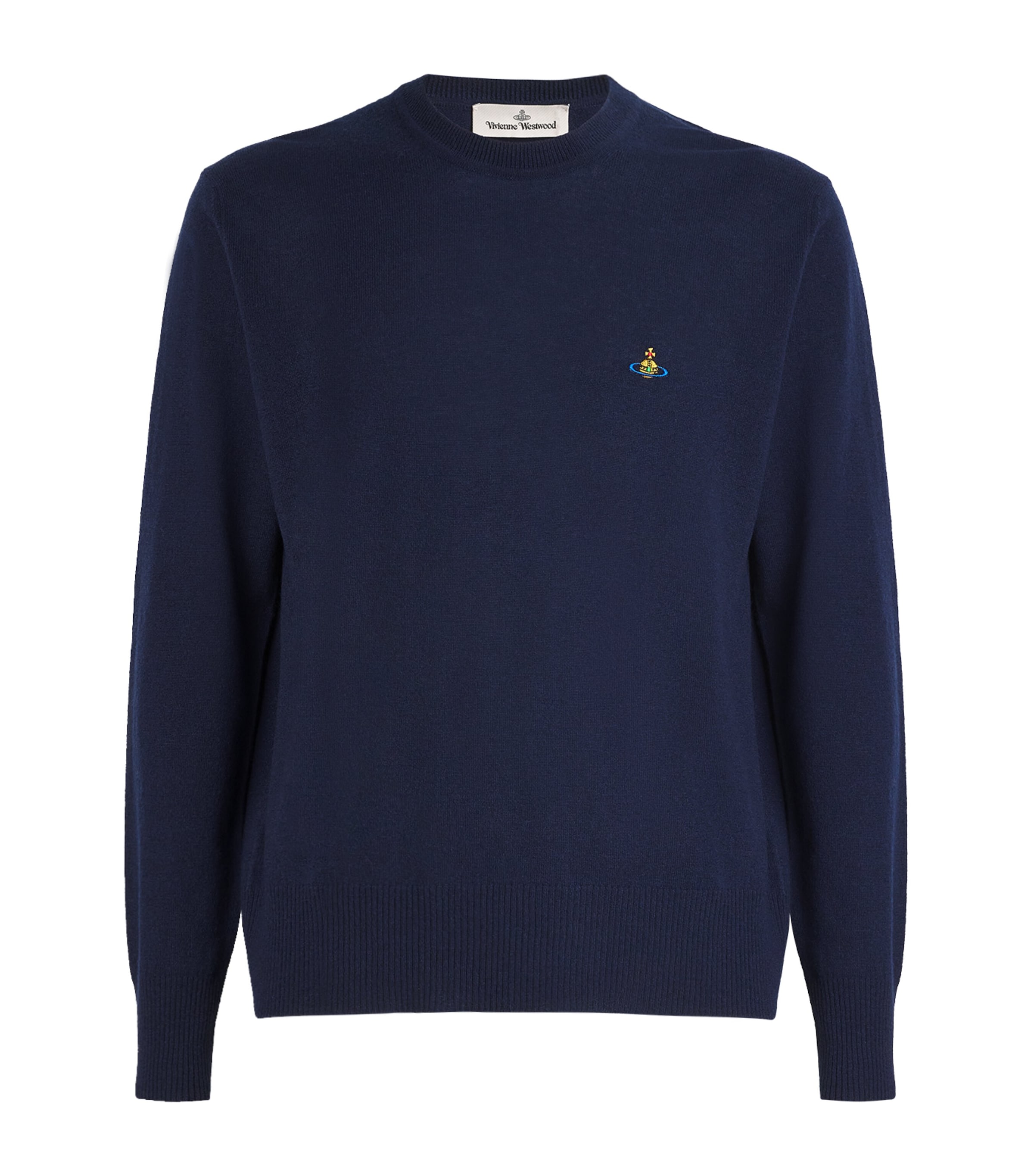 Vivienne Westwood Navy Virgin Wool Sweater | Harrods US