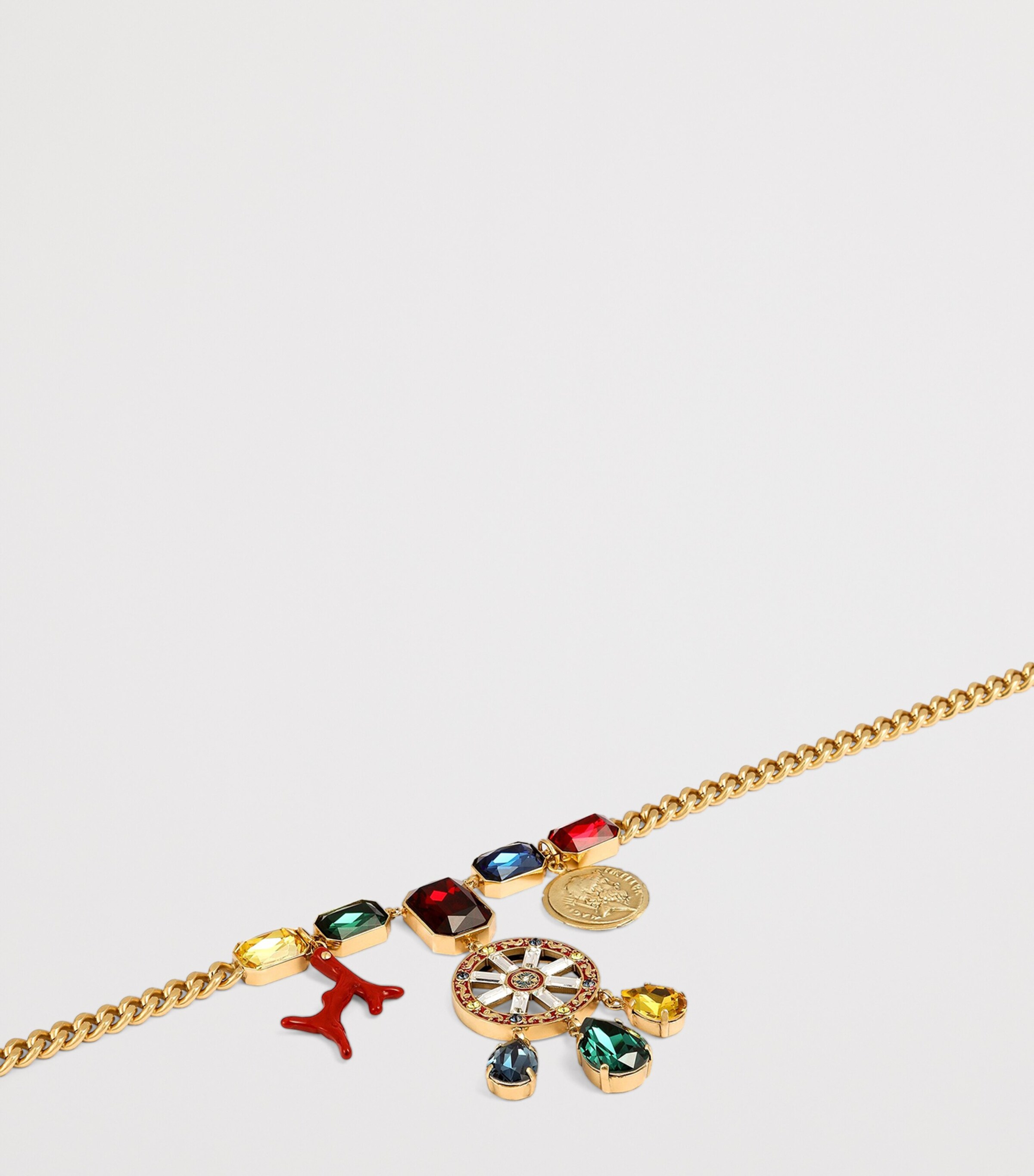 Dolce&Gabbana Carretto Wheel Necklace Gold Image 3