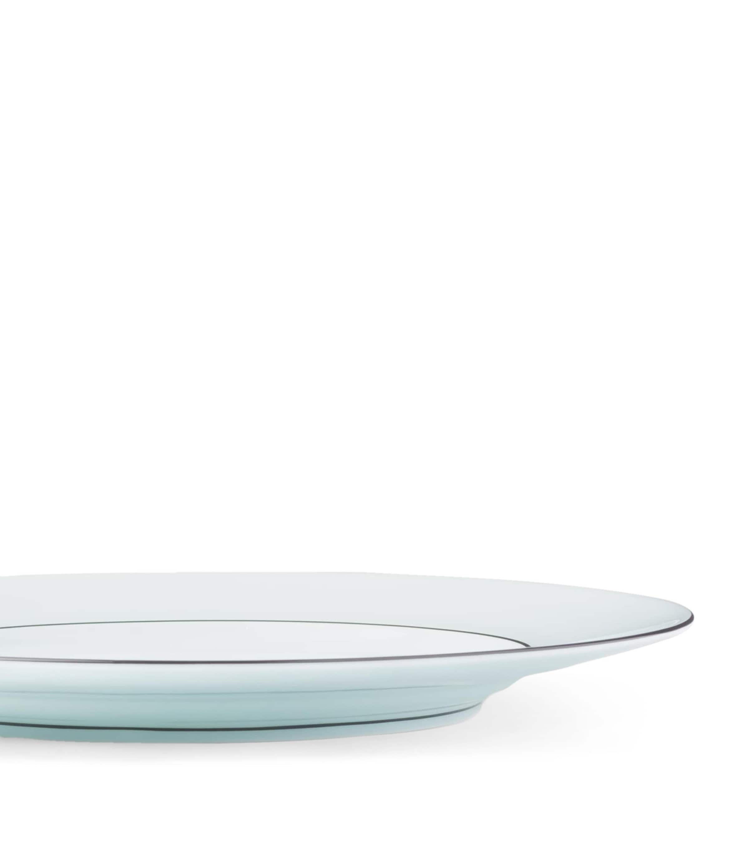 Set of 2 Celadon Dessert Plates (21cm) F03HV Image 6