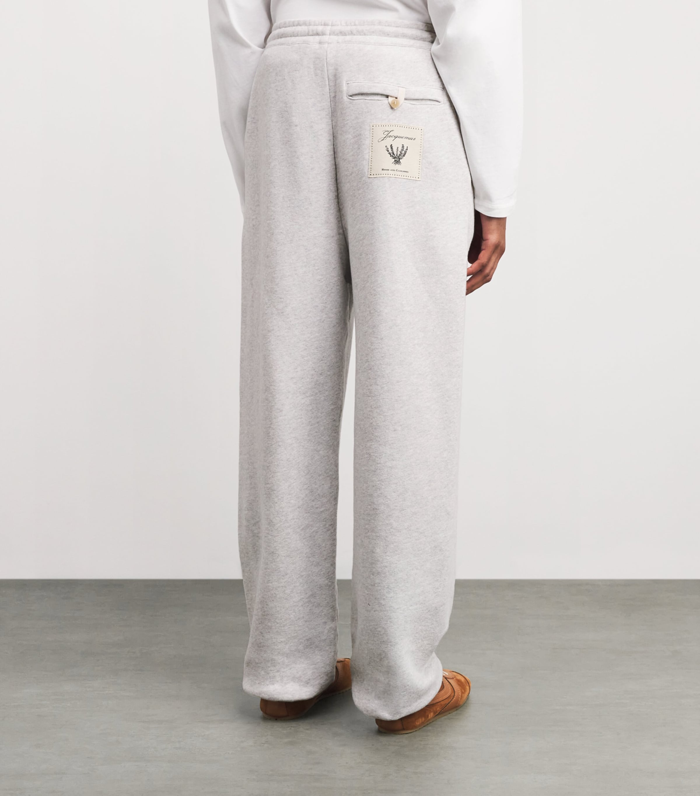 Cotton Torneo Sweatpants ROSEMARY LBL GRY-9CI Image 4