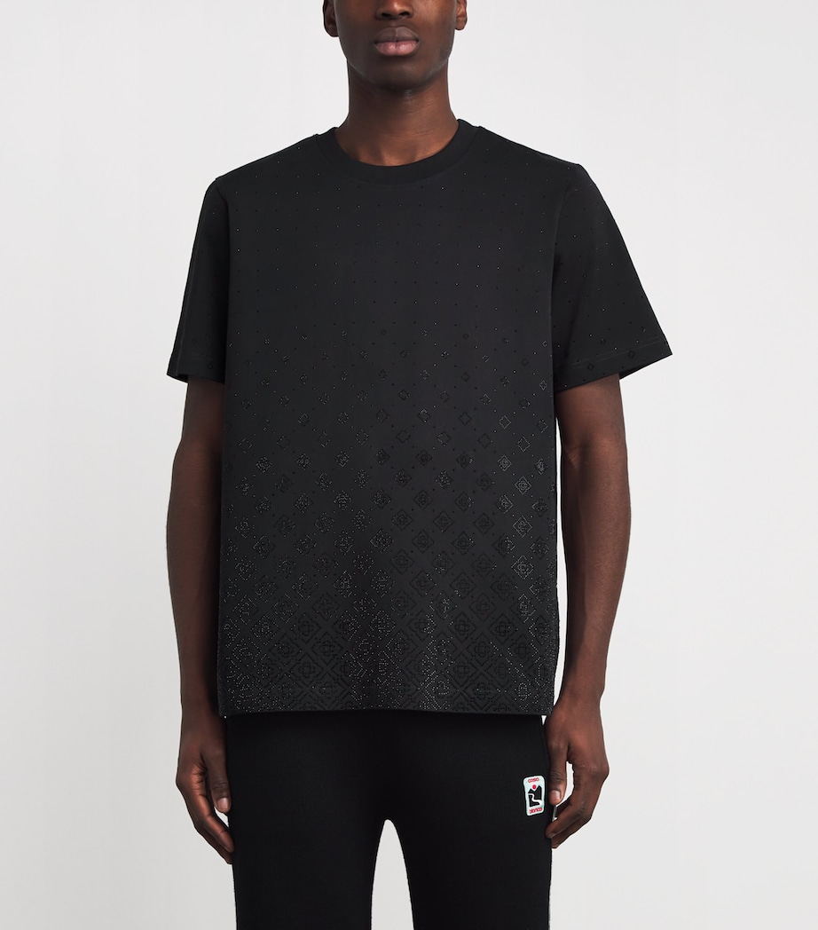 Organic Cotton Crystal Monogram T-Shirt CRYSTAL MONOGRAM Image 3