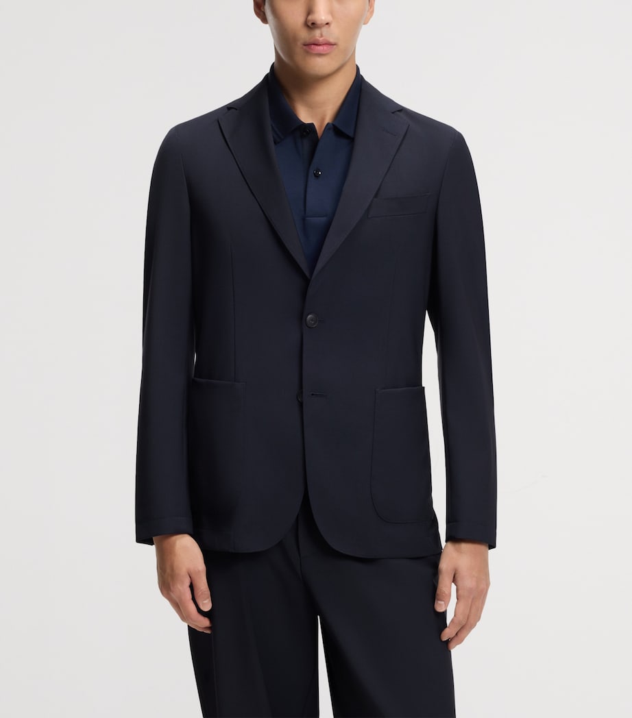 Wool-Blend Blazer 404 Image 2