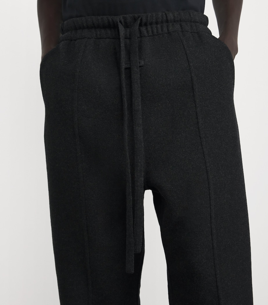 Wool-Cashmere '70s Trousers CHARCOAL Image 6