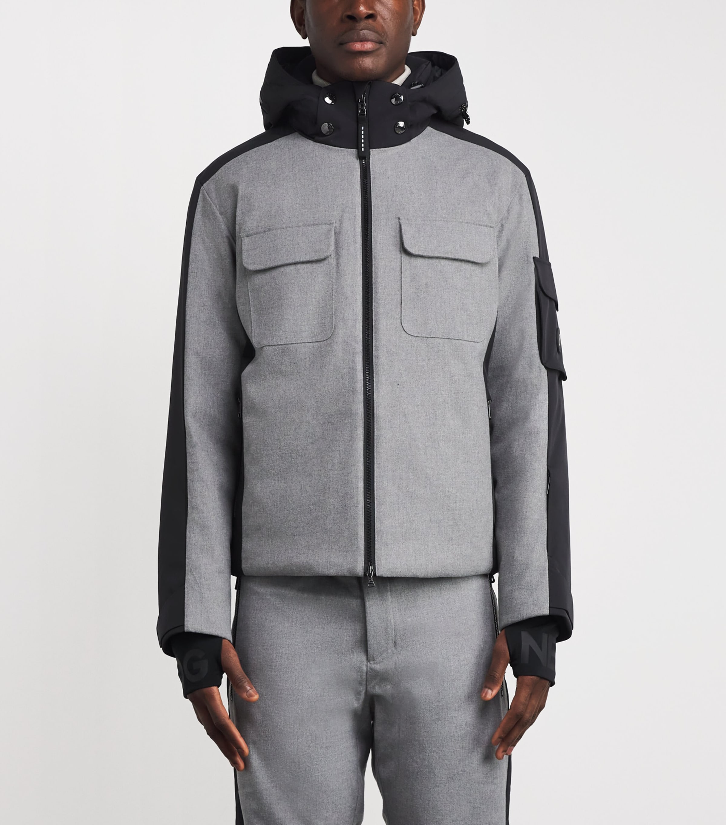 Down Cobeyn Ski Jacket 026-BLACK Image 3