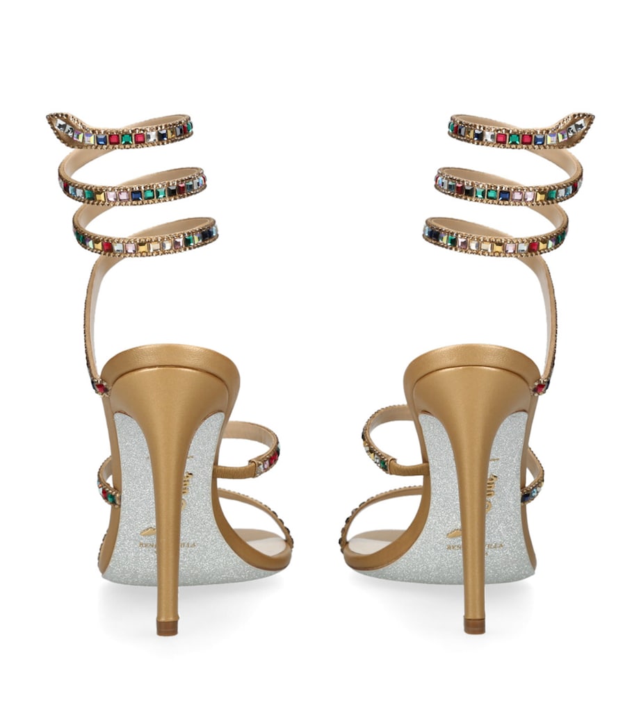 Gem-Embellished Cleo Sandals 105 GOLD Image 2