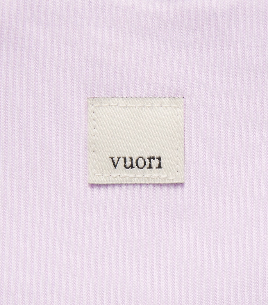VUORI Womens Pose Plyo Tank Top Lilac Breeze Image 6