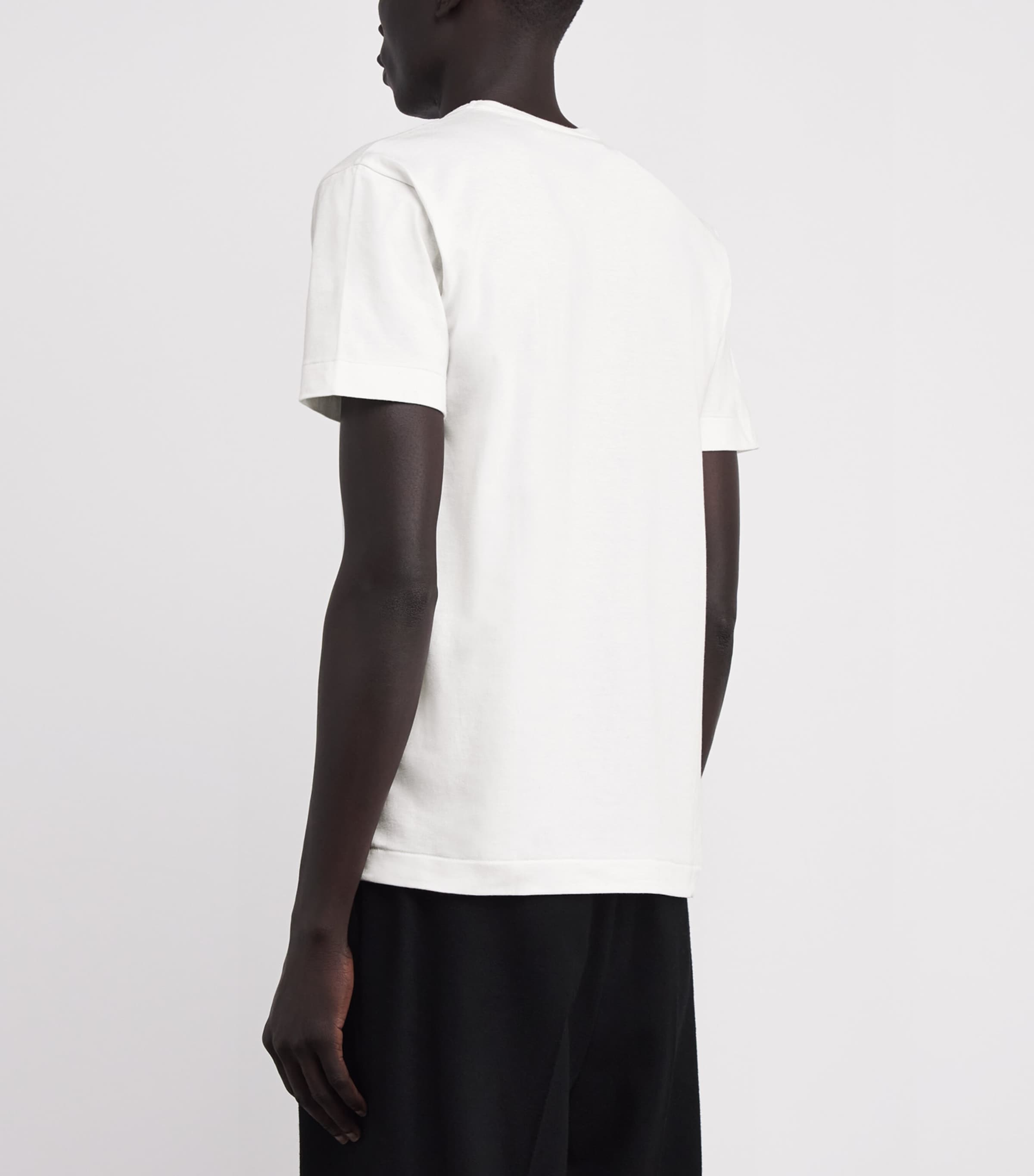 Heart Logo T-Shirt 2 WHITE Image 4