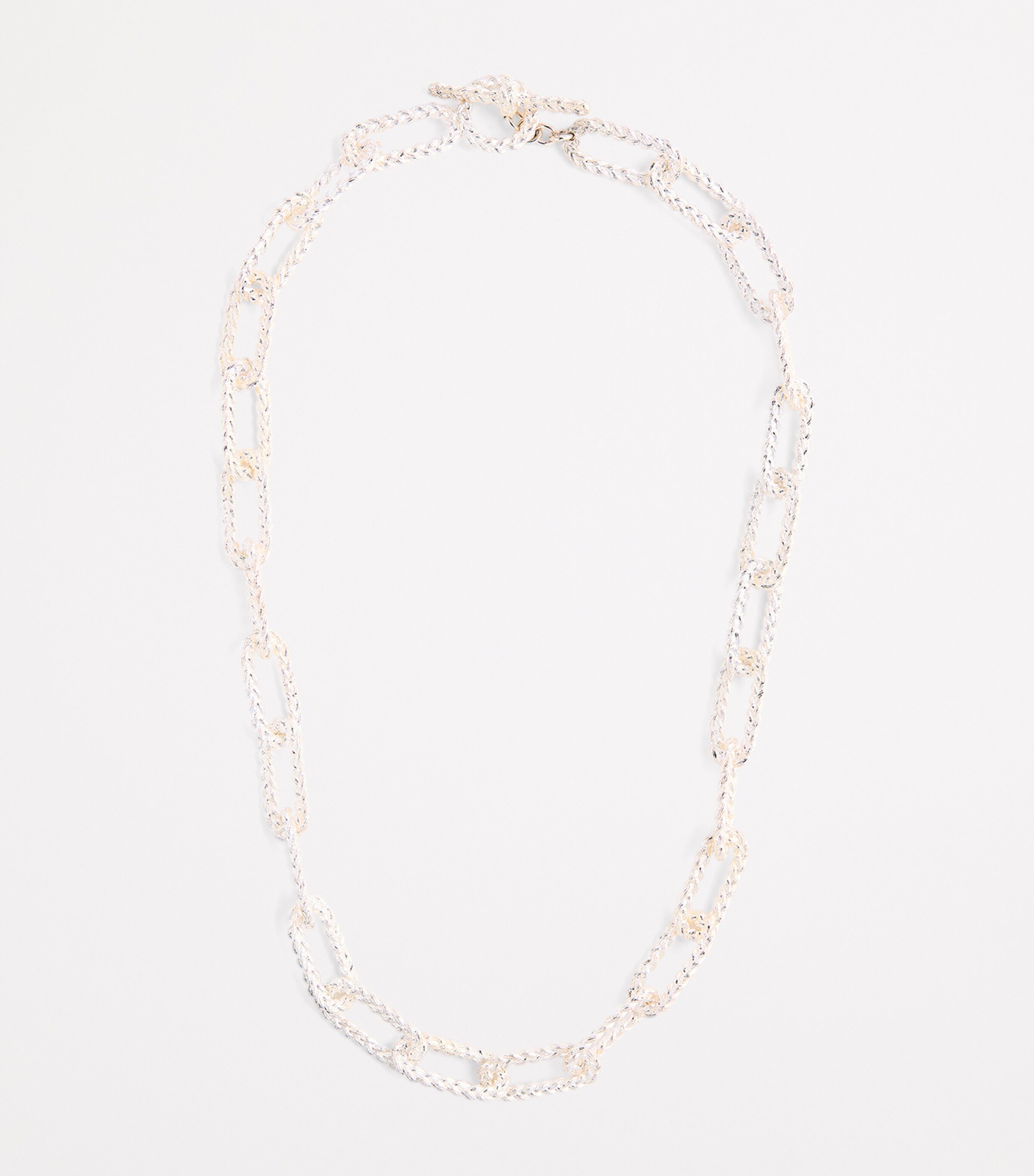 Sterling Silver Link Necklace SILVER (925) Image 3