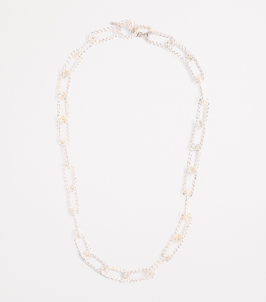 Sterling Silver Link Necklace SILVER (925) Image 3