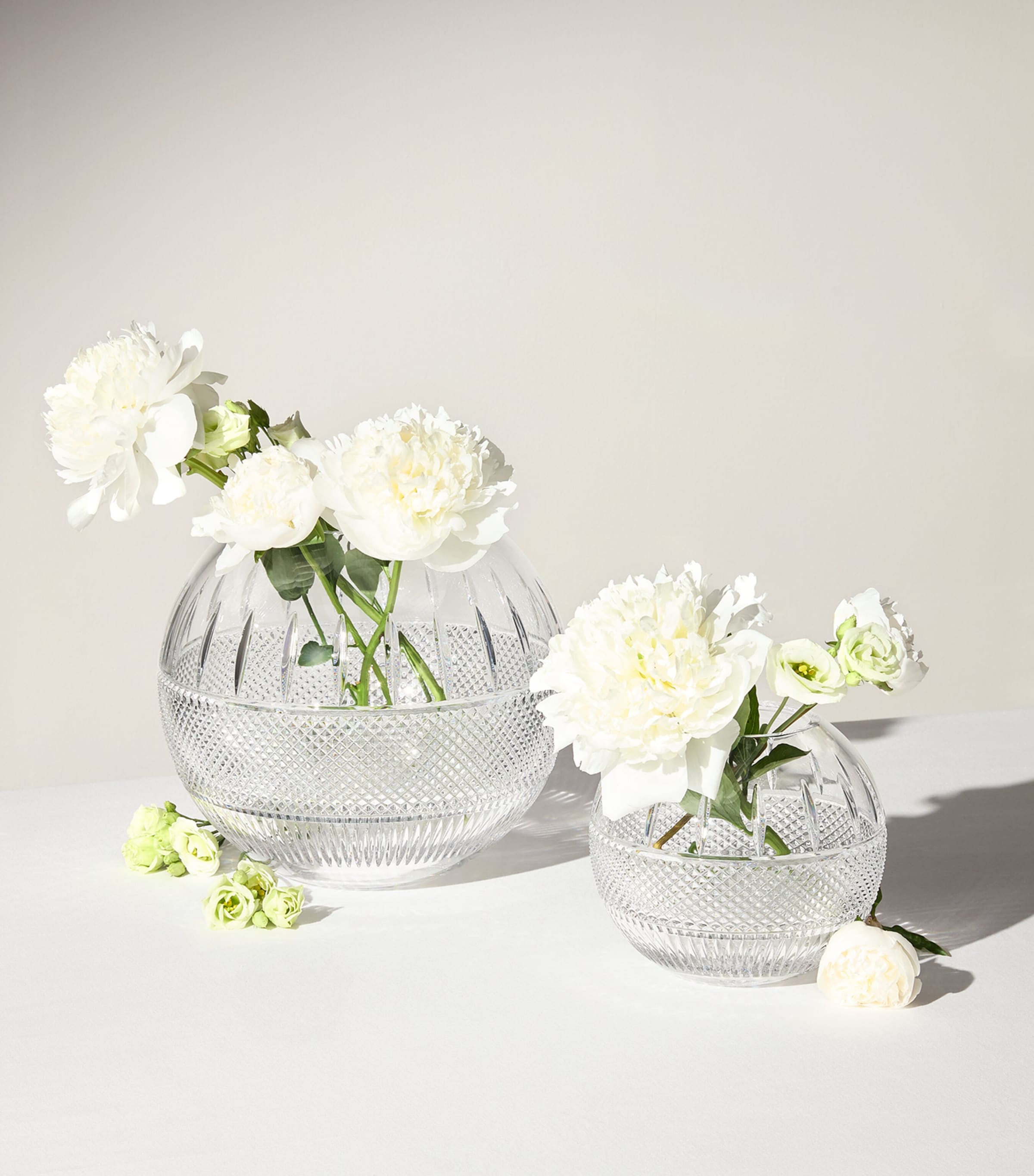 Crystal Mastercraft Irish Lace Rose Bowl (20cm) CLEAR Image 2