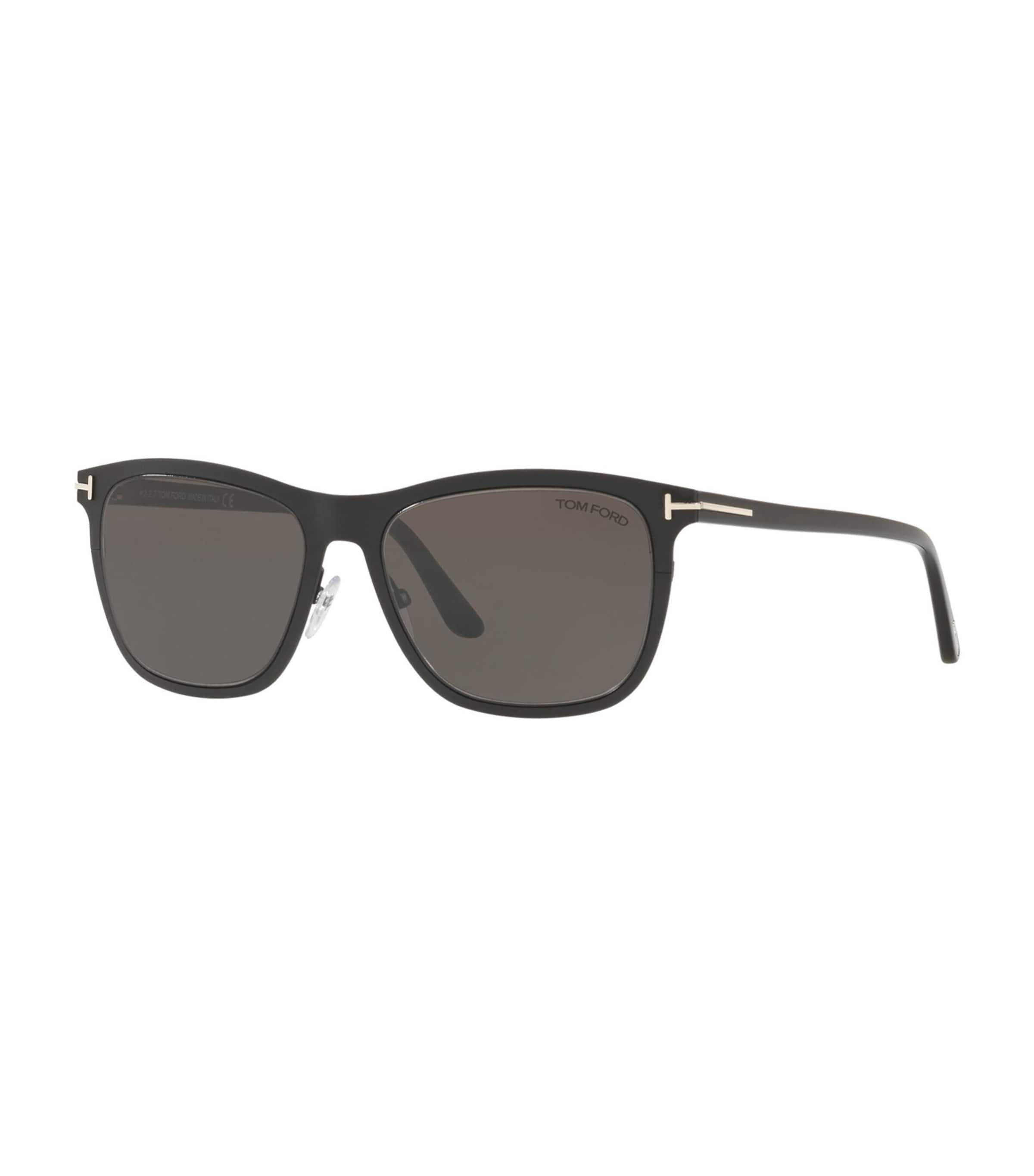 TOM FORD Metal Alasdhair Square Sunglasses Black Image 3