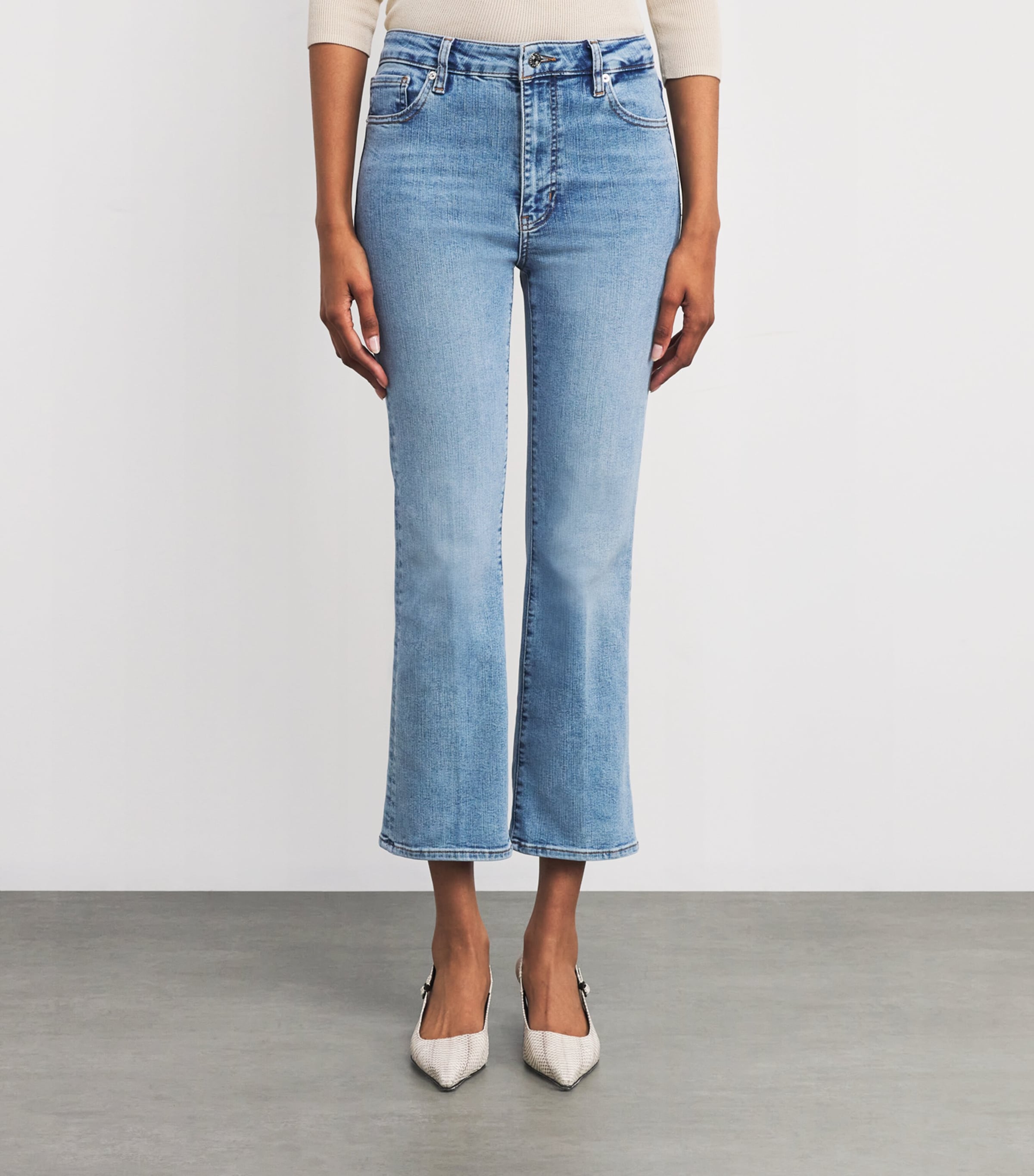 The Reboot Crop Bootcut Jeans LARK Image 3