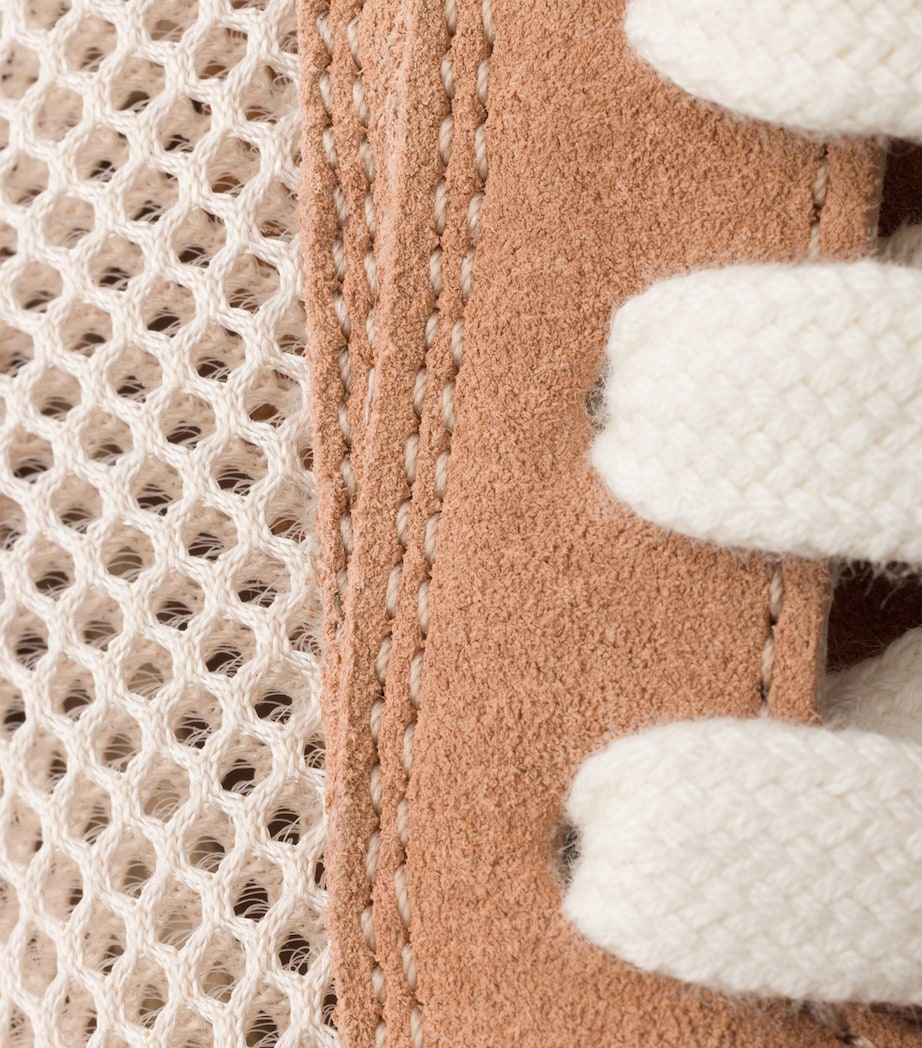 Suede and Mesh Montecarlo Re-Edition 2005 Sneakers F0D91 Image 5