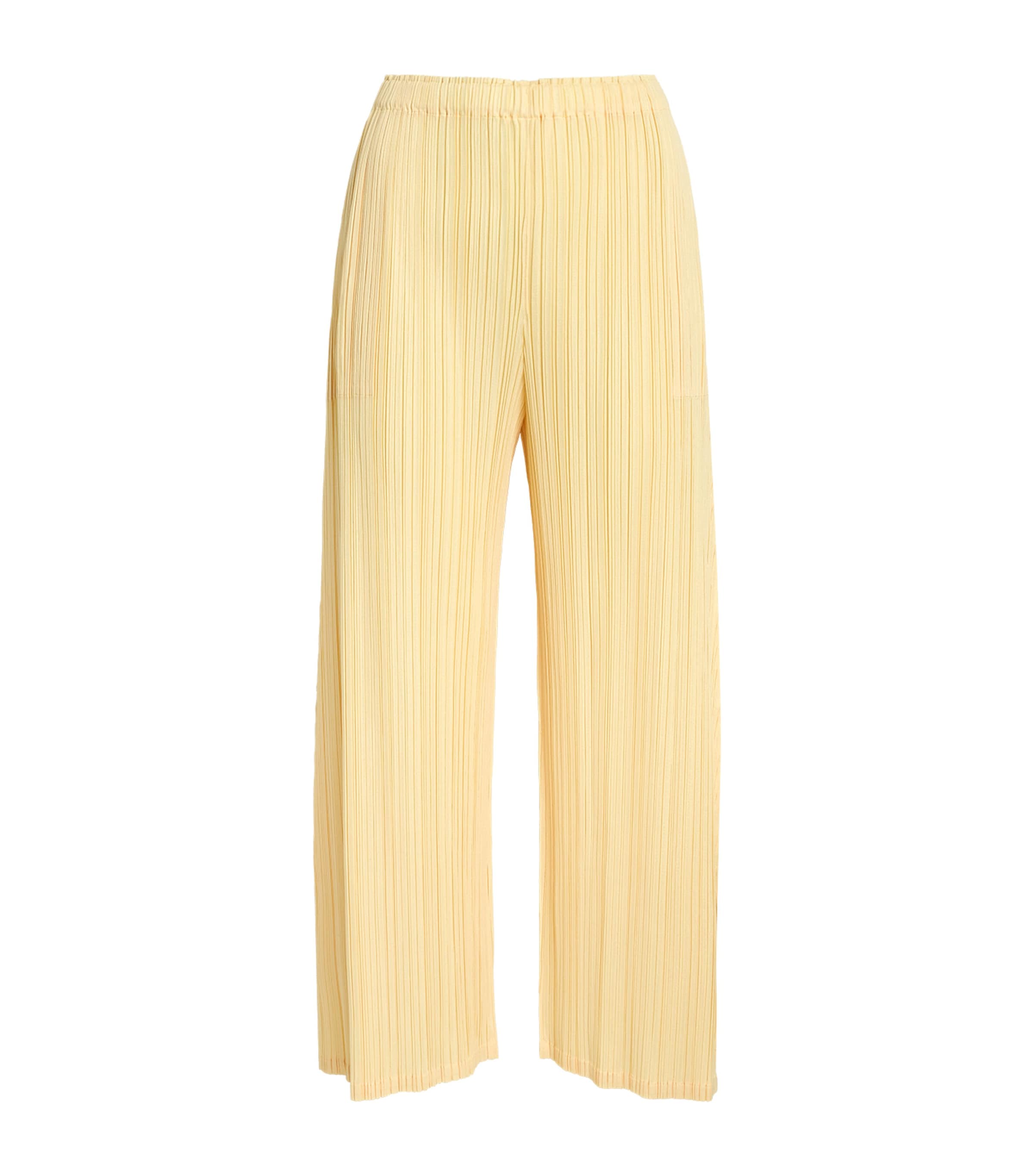 Issey Miyake Mellow Pleats Trousers In Multi