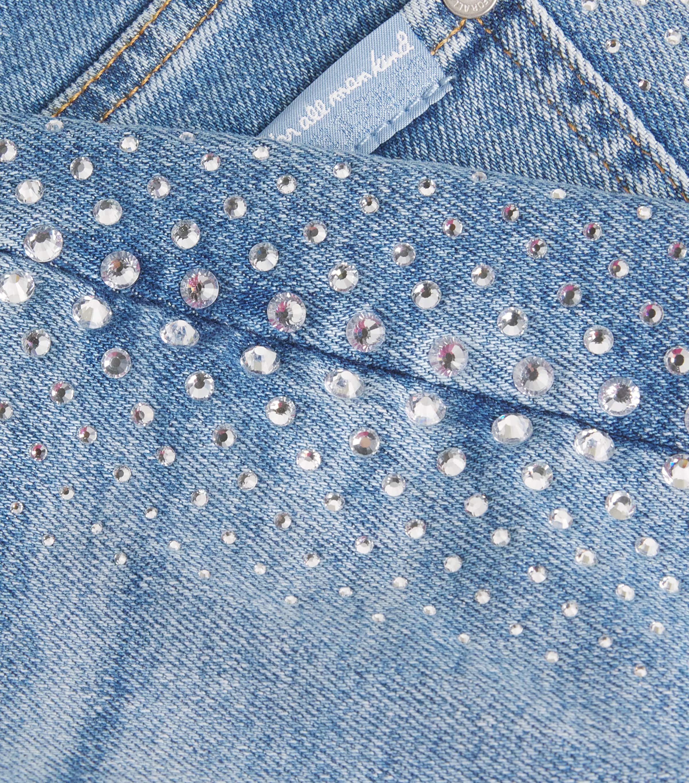 Embellished Twisted Lotta Flared Jeans LOVE SOUL Image 5