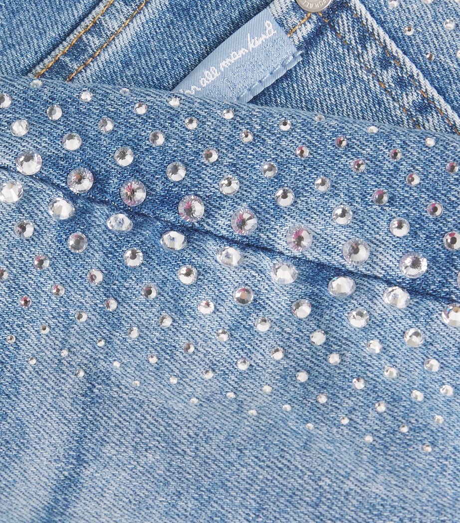 Embellished Twisted Lotta Flared Jeans LOVE SOUL Image 5