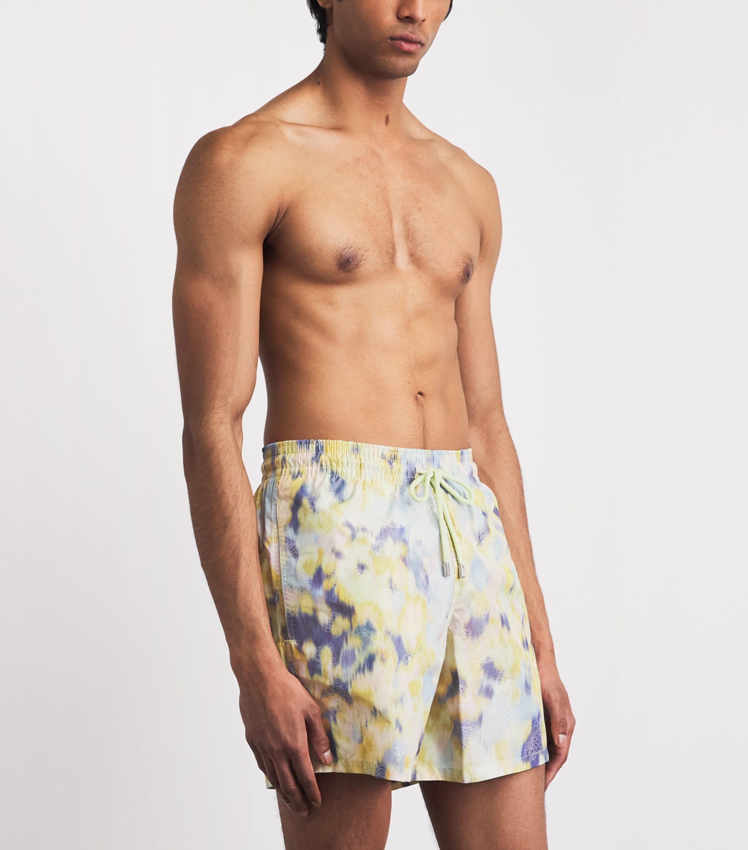 Vilebrequin Mens x Maison BUCOL Moopea Swim Shorts Macaron Image 3