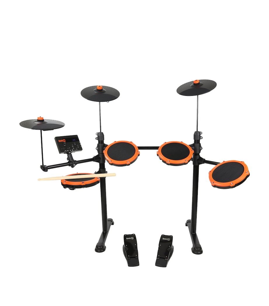 AXK4 Electronic Digital Drum Kit Package with Stool, Sticks and Headphones MULTI Image 2