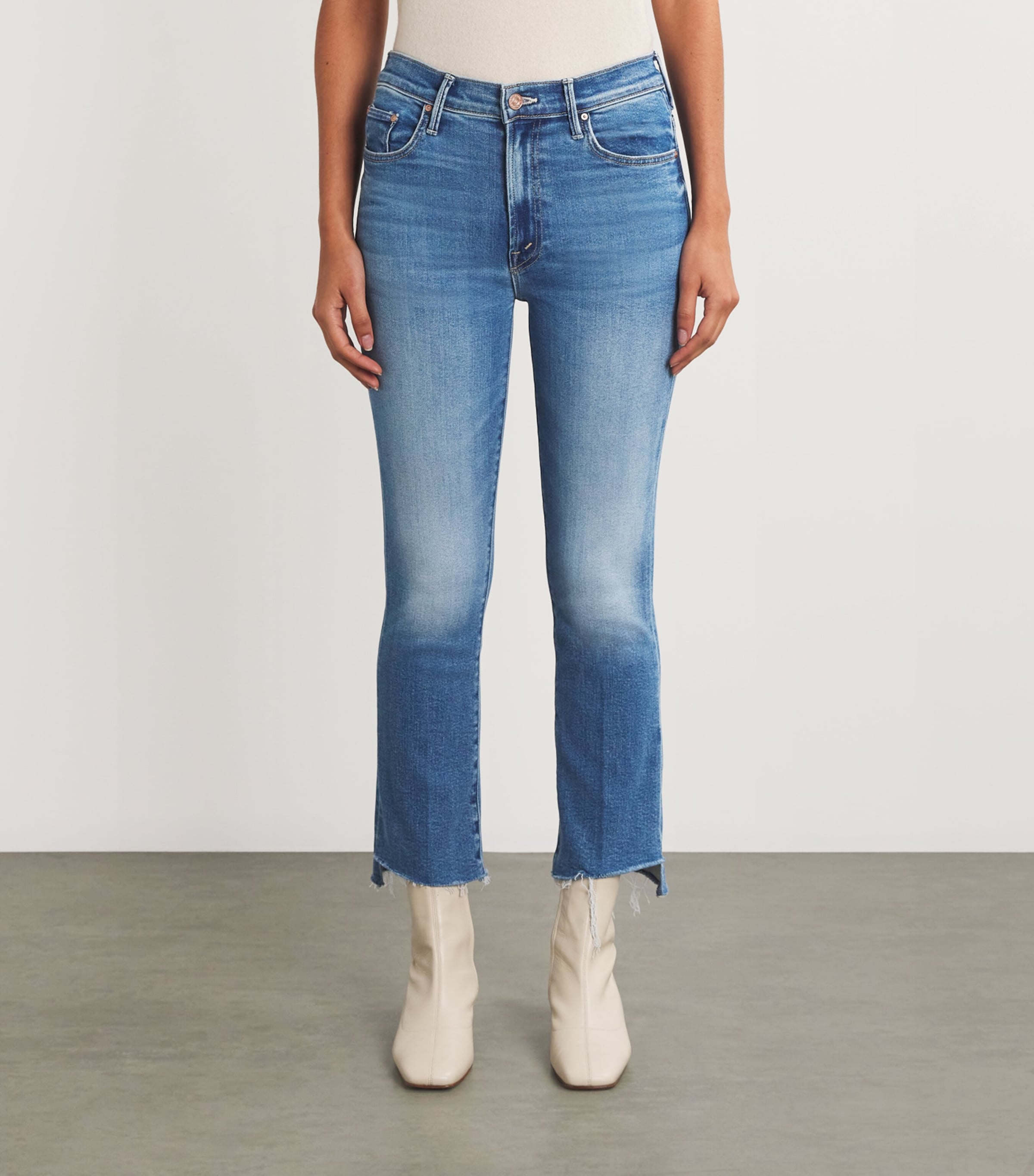 The Insider Cropped Step-Hem Jeans OUT OF THE BLUE Image 3