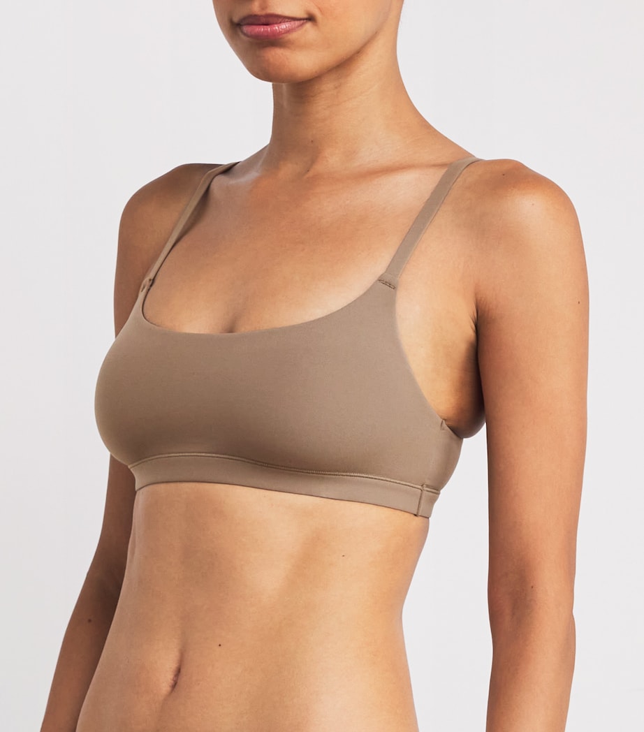 Fits Everybody Scoop-Neck Bralette TRUFFLE Image 2