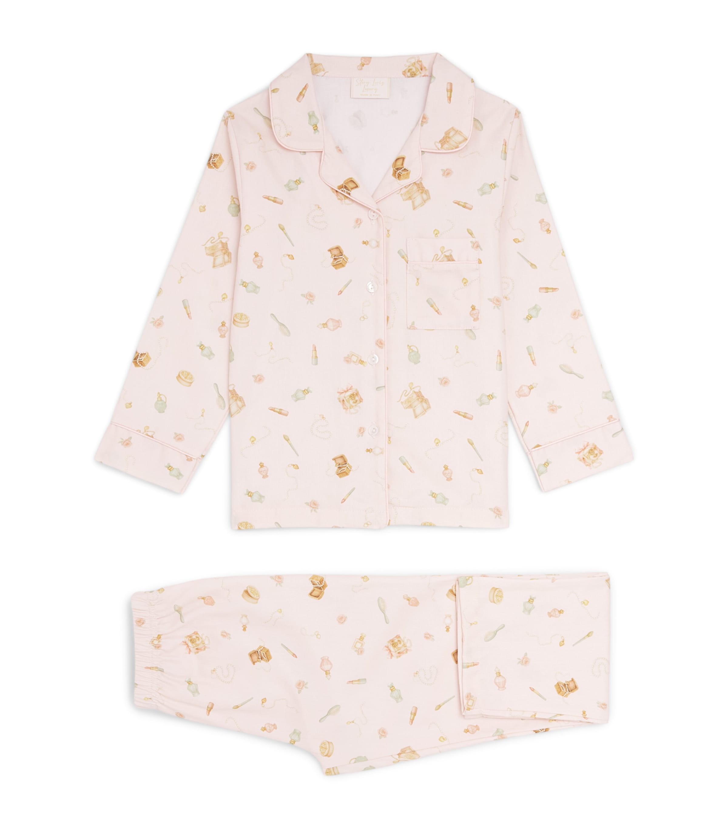 Story Loris Printed Pyjama Set (3-14 Years) Image 1