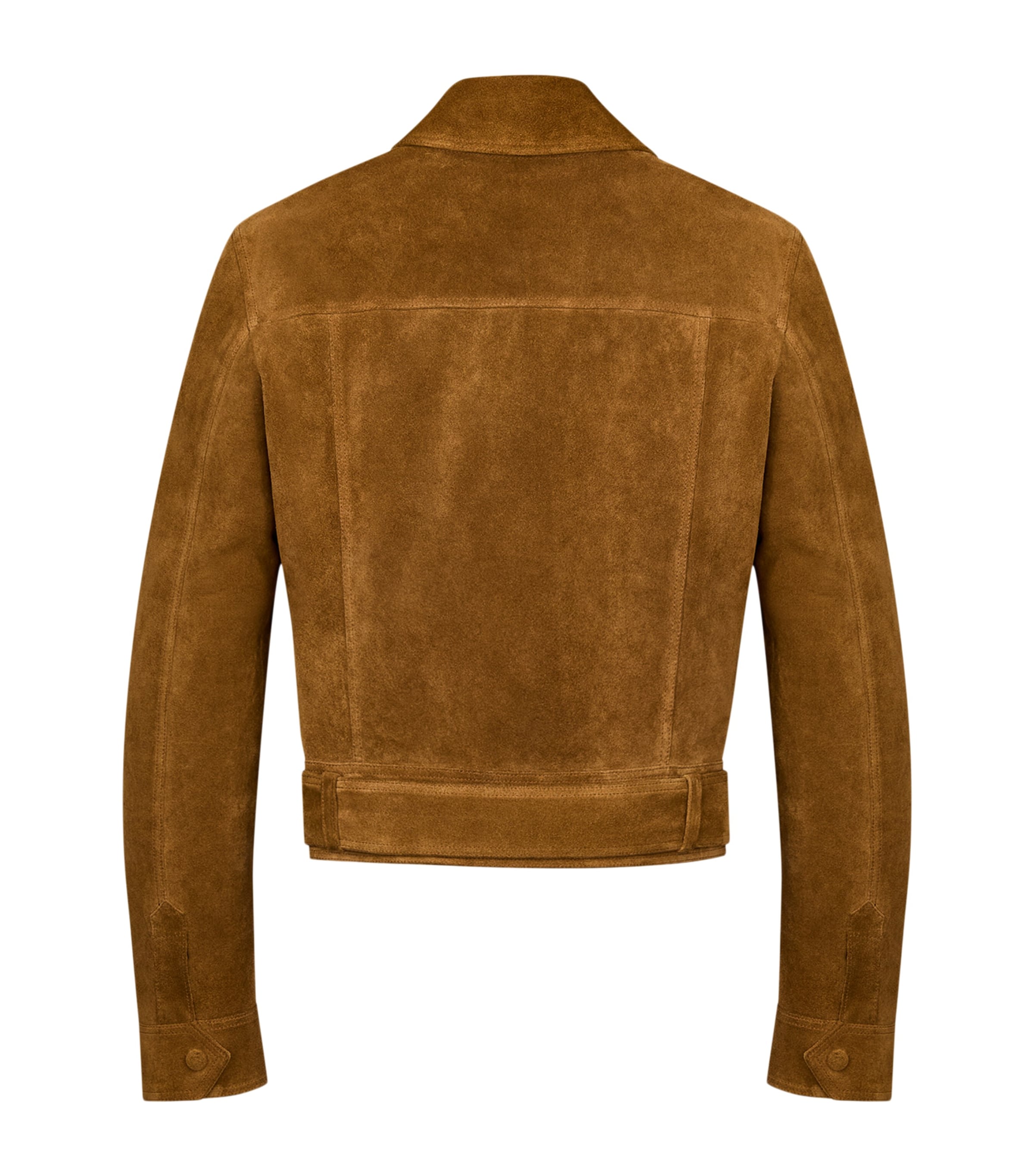 Leather Cropped Jacket 2104 Image 3