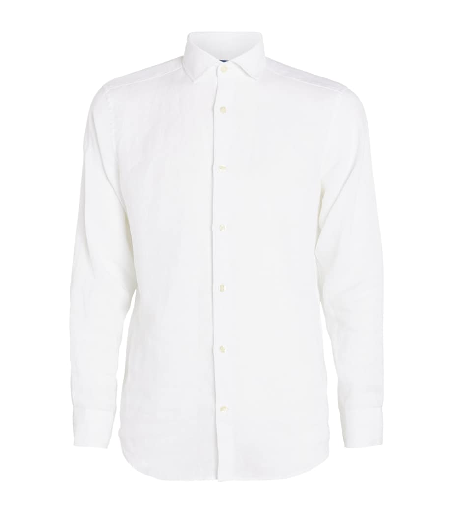 Linen Antonio Shirt WHITE Image 1