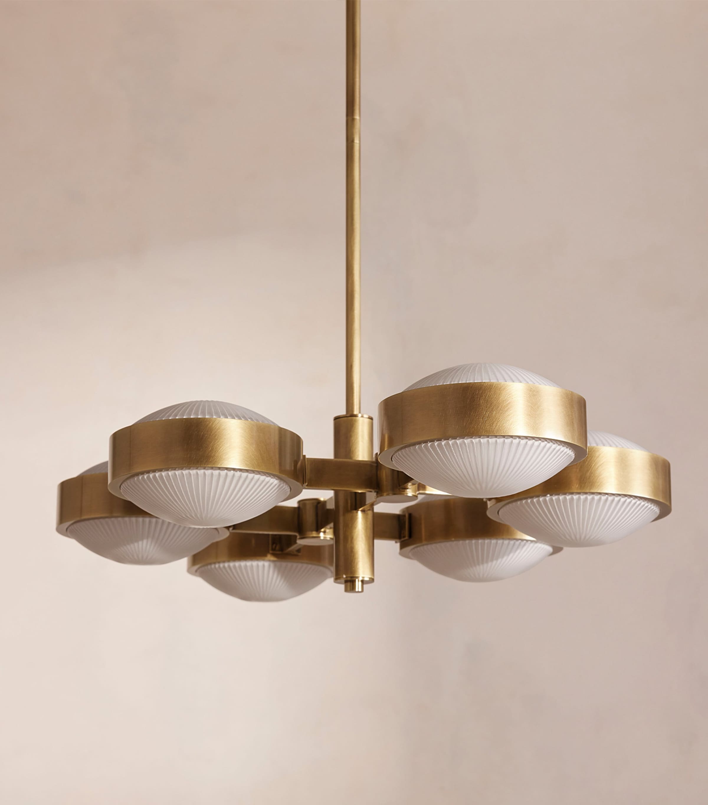 Soho Home Edith Chandelier Neutral Image 3