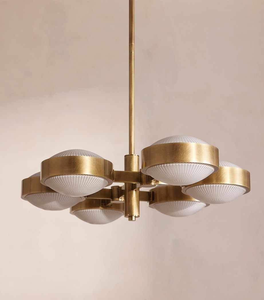 Soho Home Edith Chandelier Neutral Image 3