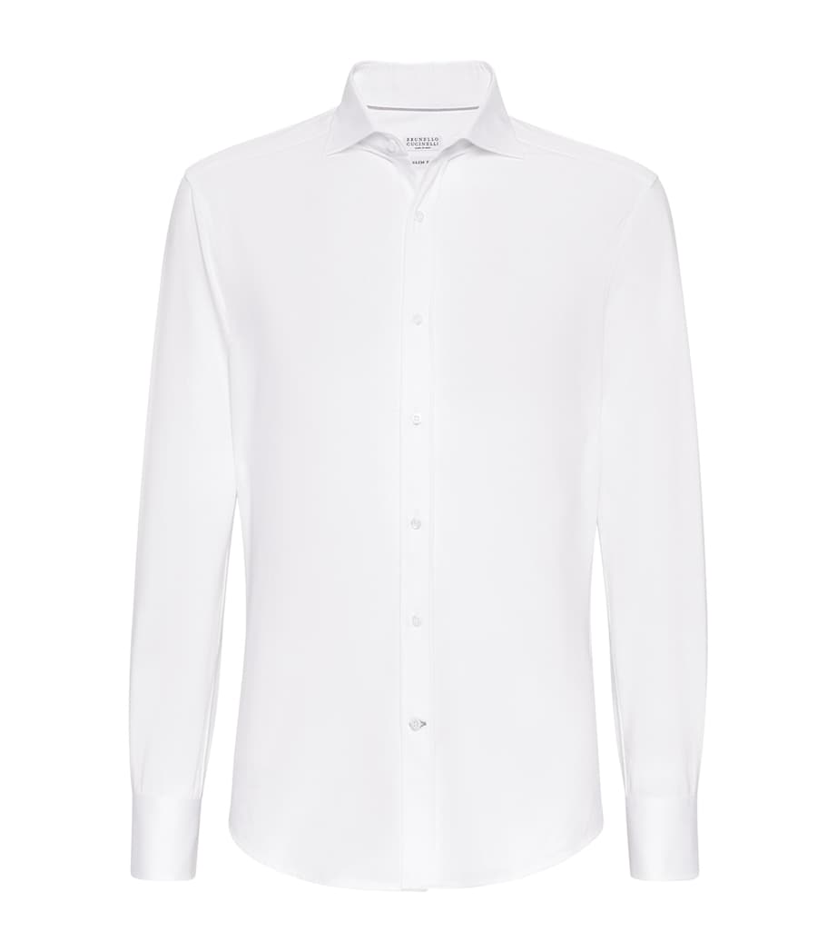 Cotton Piqué Shirt C159 Image 1