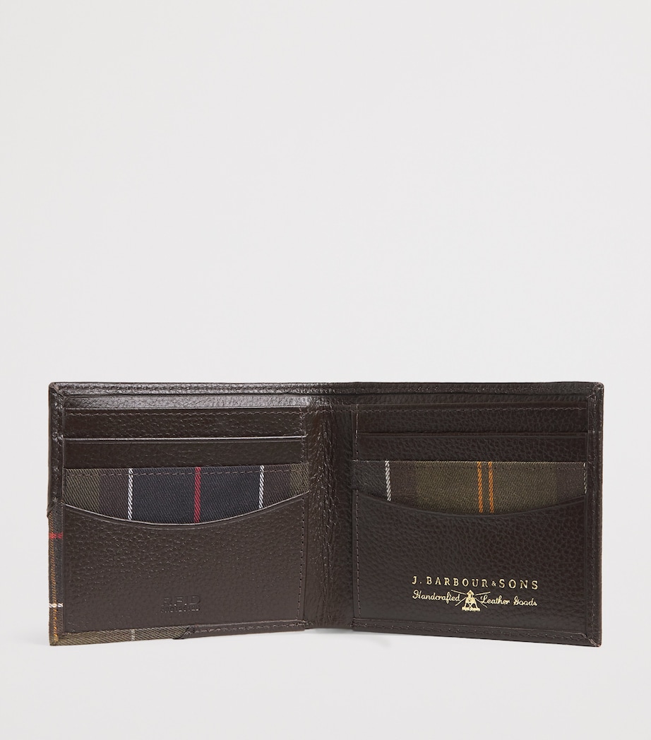 Leather Tabert Wallet CHOCOLATE BROWNBR91 Image 2