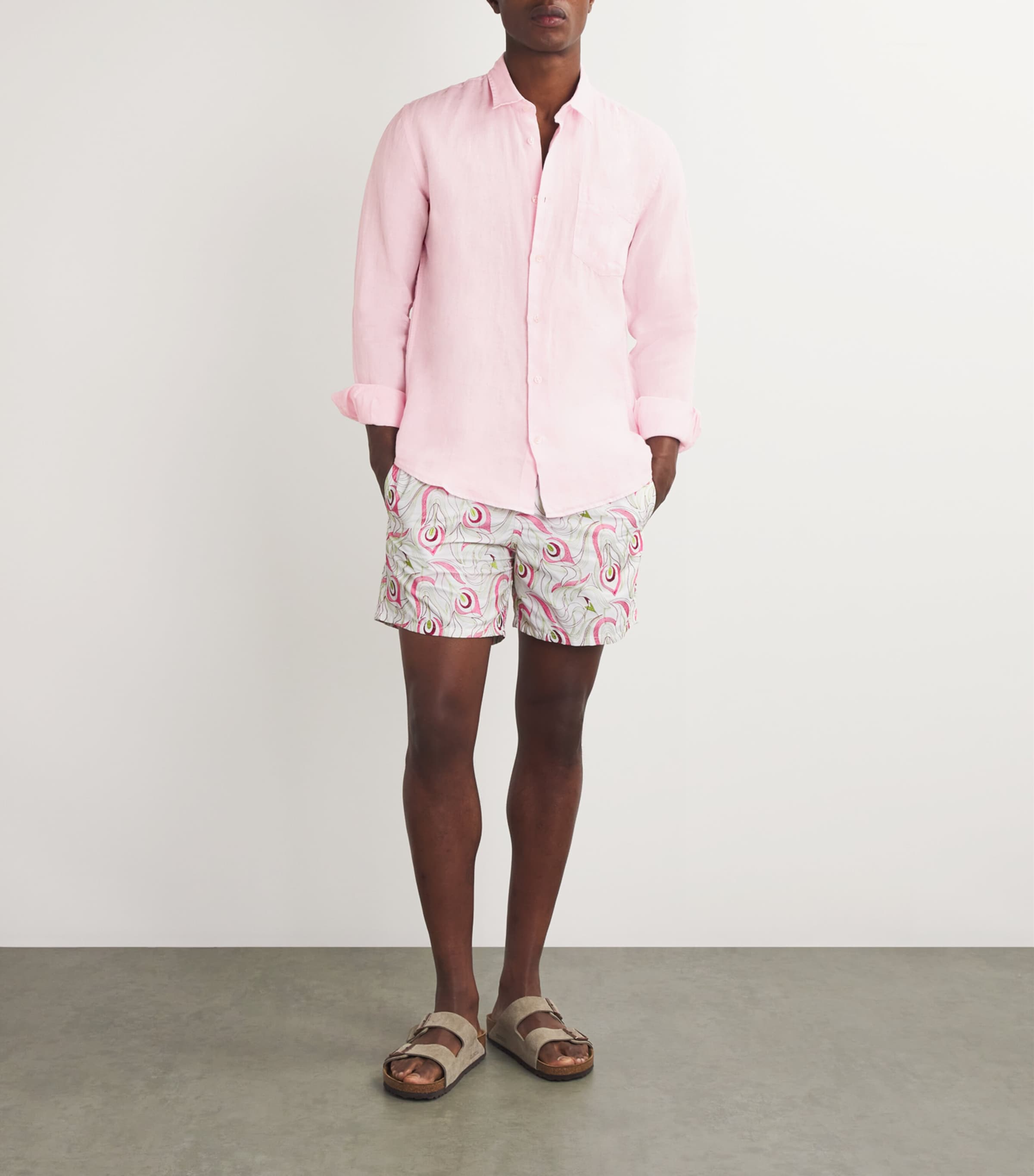 Linen Embroidered Caroubis Shirt 263 BALLET SHOES Image 4