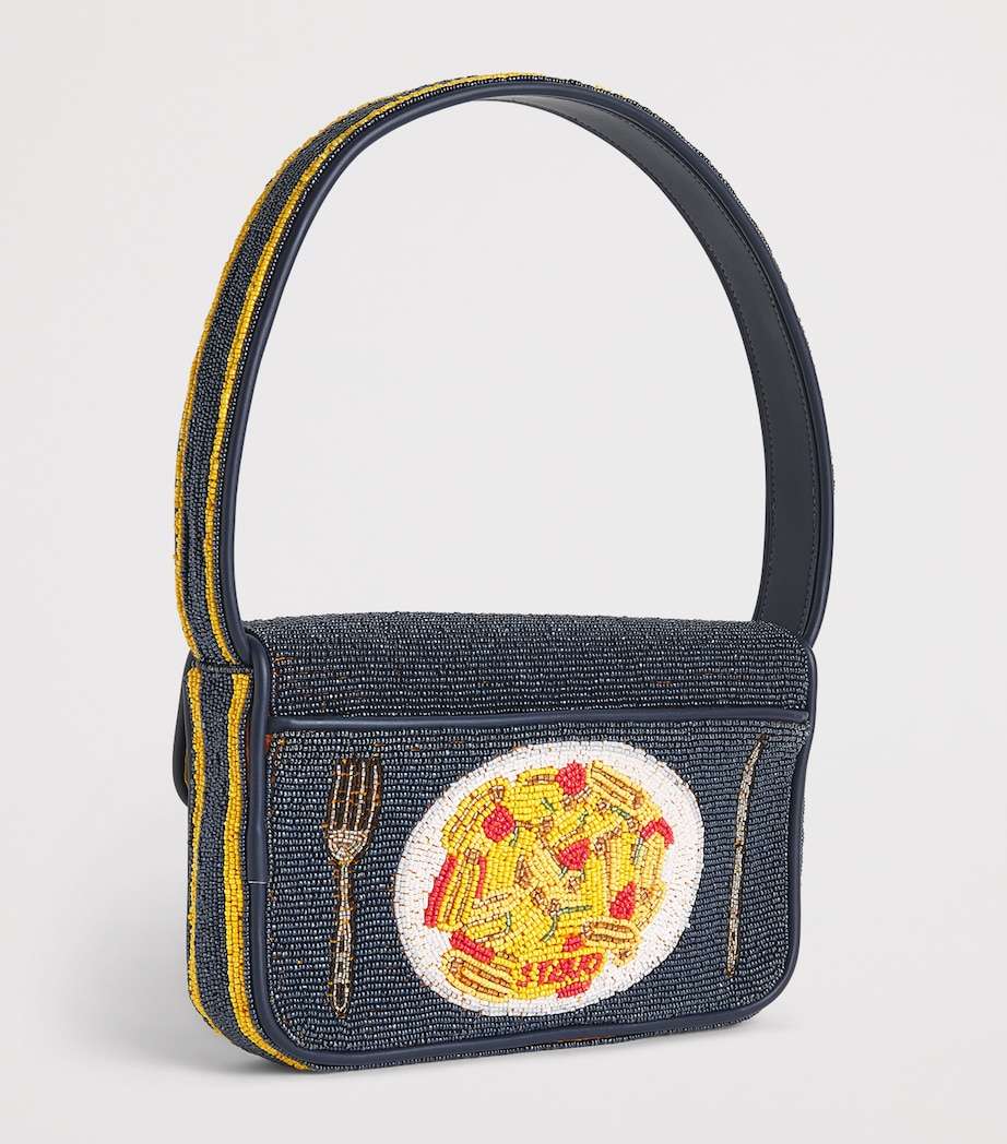 STAUD Beaded Tommy Shoulder Bag Psta Staudelloni Image 3