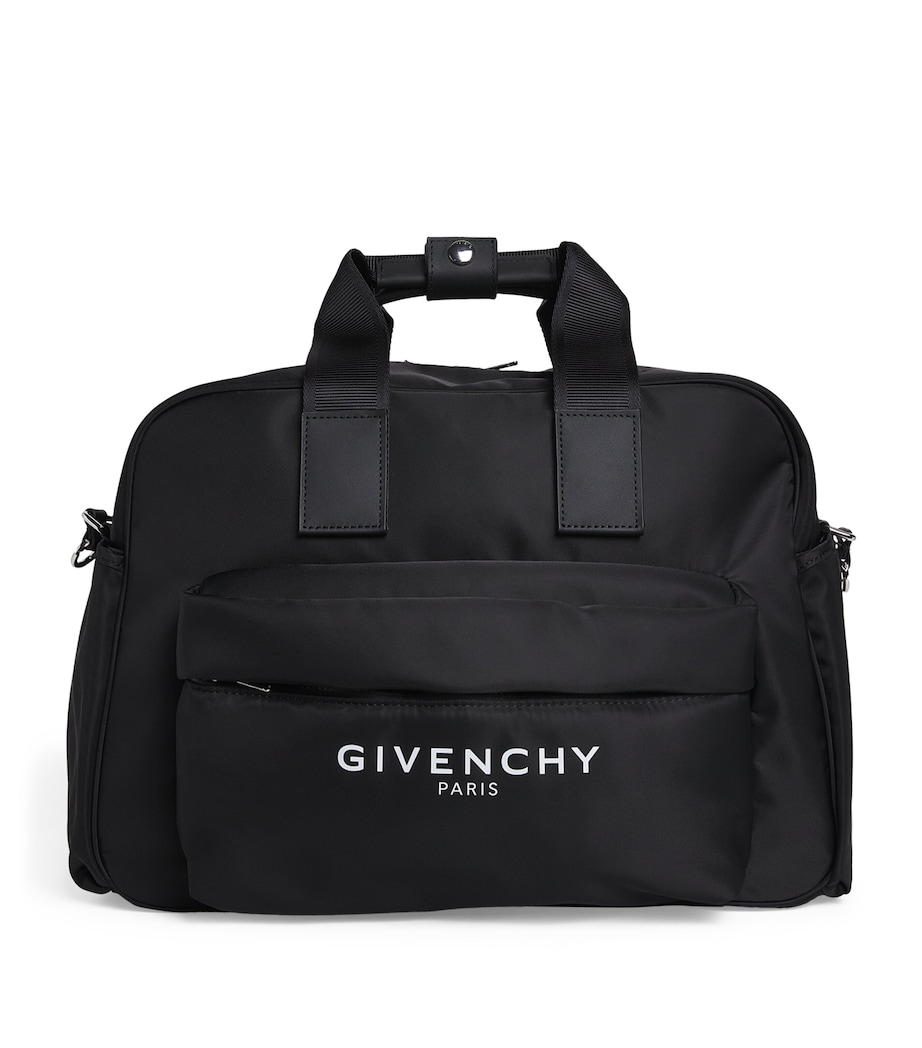 Givenchy Kids Logo Print Changing Bag Black Image 1
