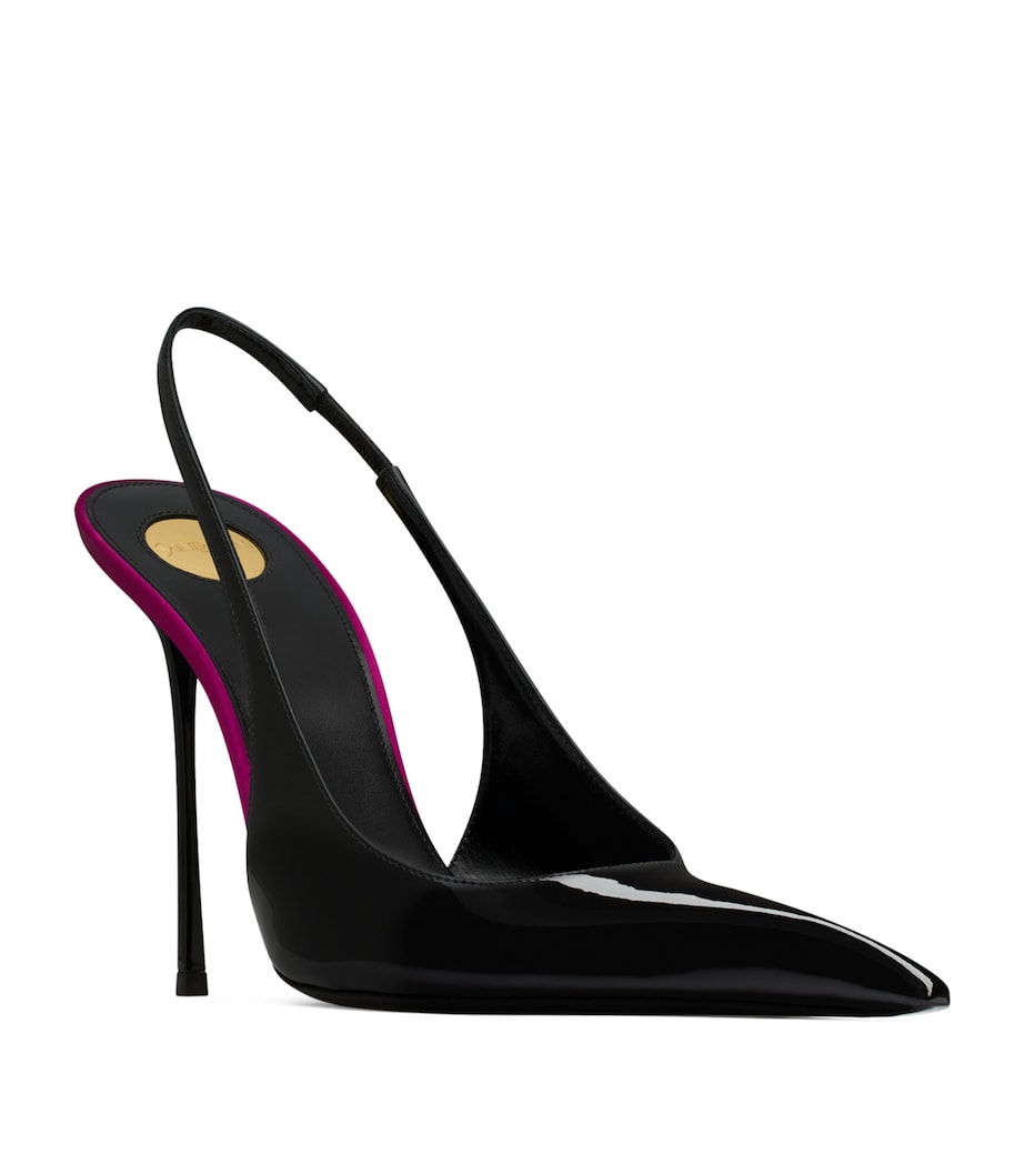 Patent Leather Amalia Slingback Pumps 110 1000 Image 2