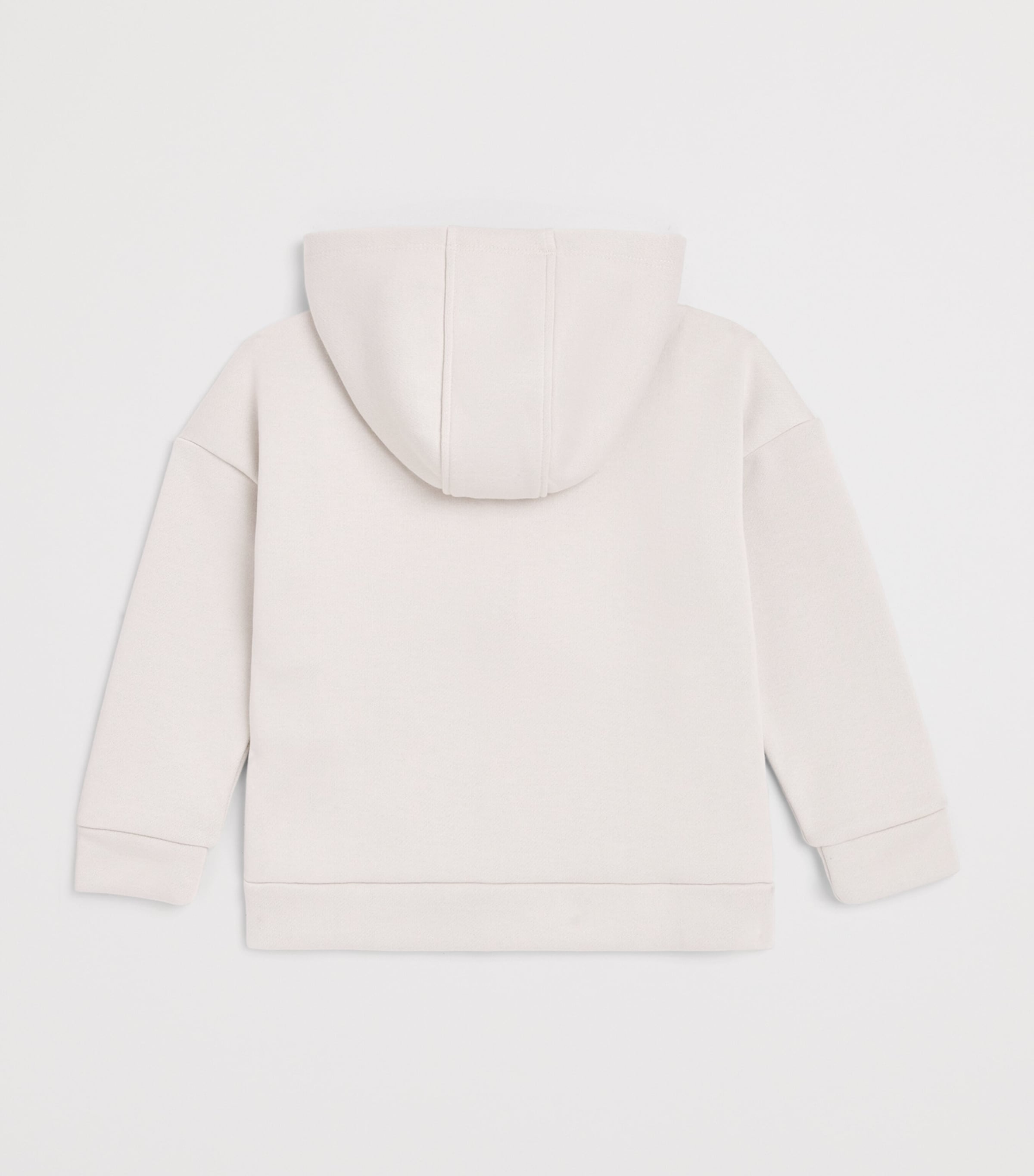 BOSS Kidswear Logo Zip-Up Hoodie (4-16 Years) Ivory Image 2