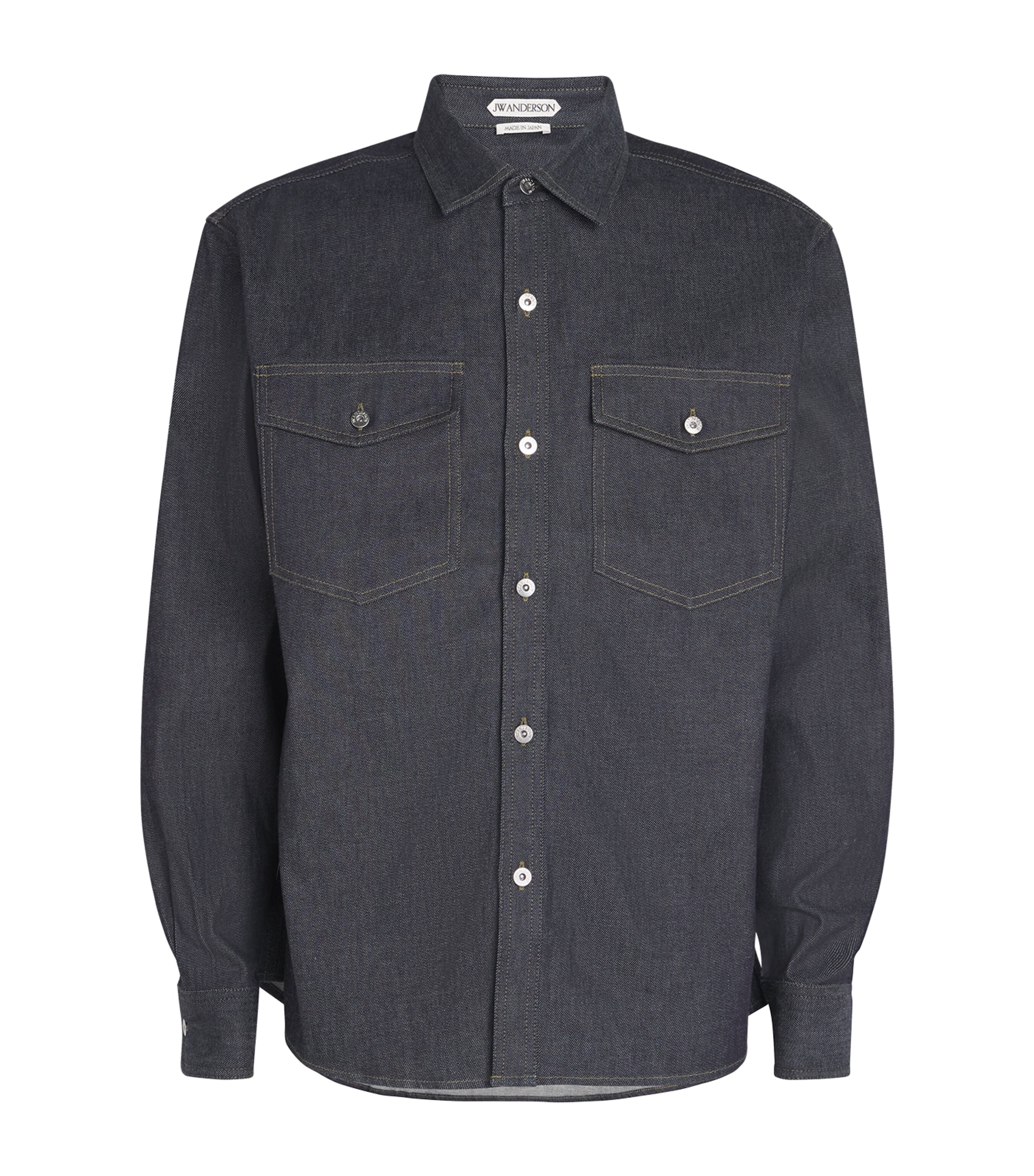 Denim Oversized Overshirt INDIGO 870 Image 1